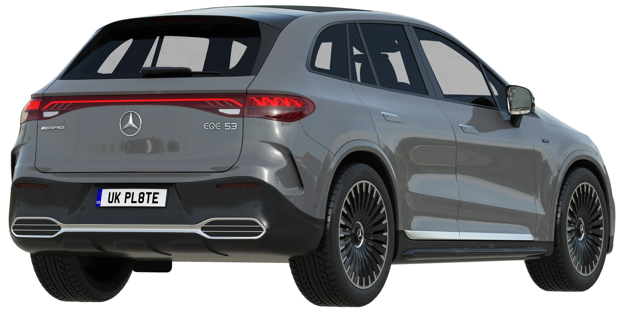 Mercedes Benz EQE53 AMG SUV, 3D model preview 9