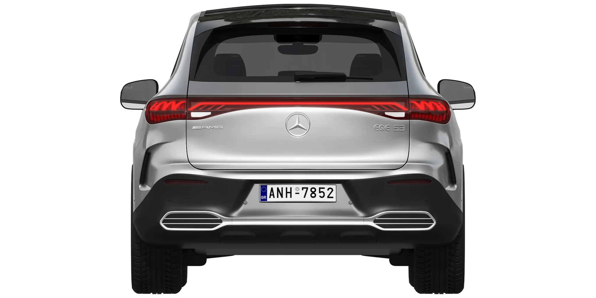 Mercedes Benz EQE53 AMG SUV, 3D model preview 10