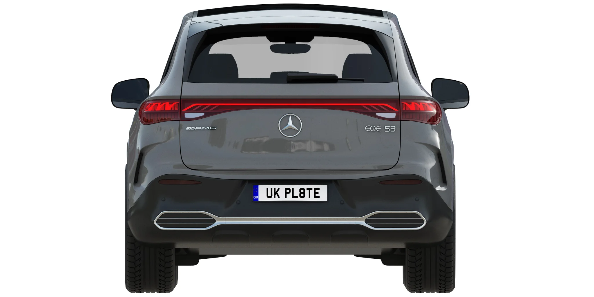 Mercedes Benz EQE53 AMG SUV, 3D model preview 11