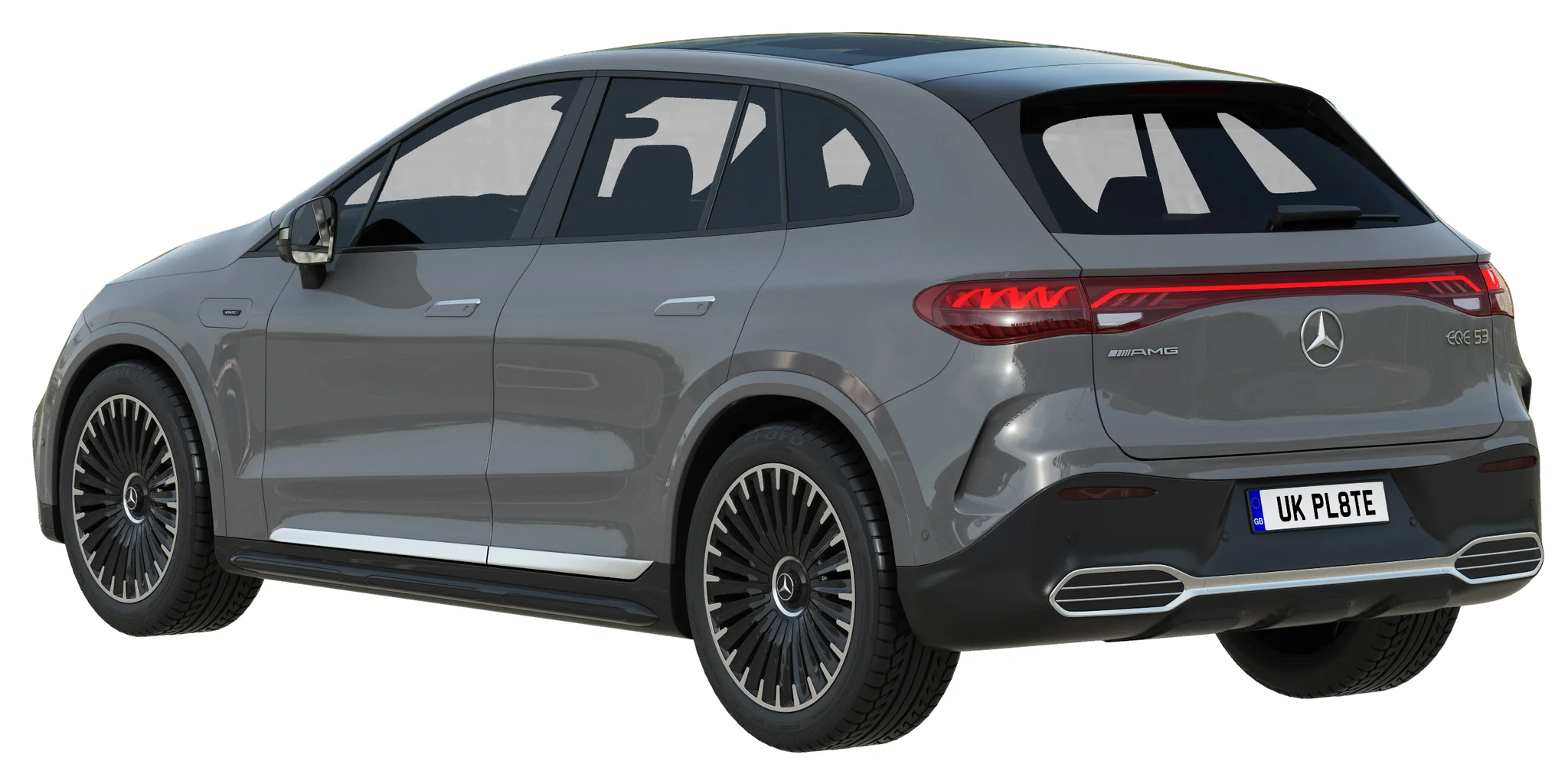 Mercedes Benz EQE53 AMG SUV, 3D model preview 24