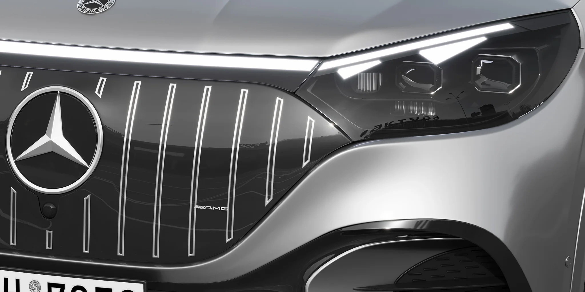Mercedes Benz EQE53 AMG SUV, 3D model preview 26