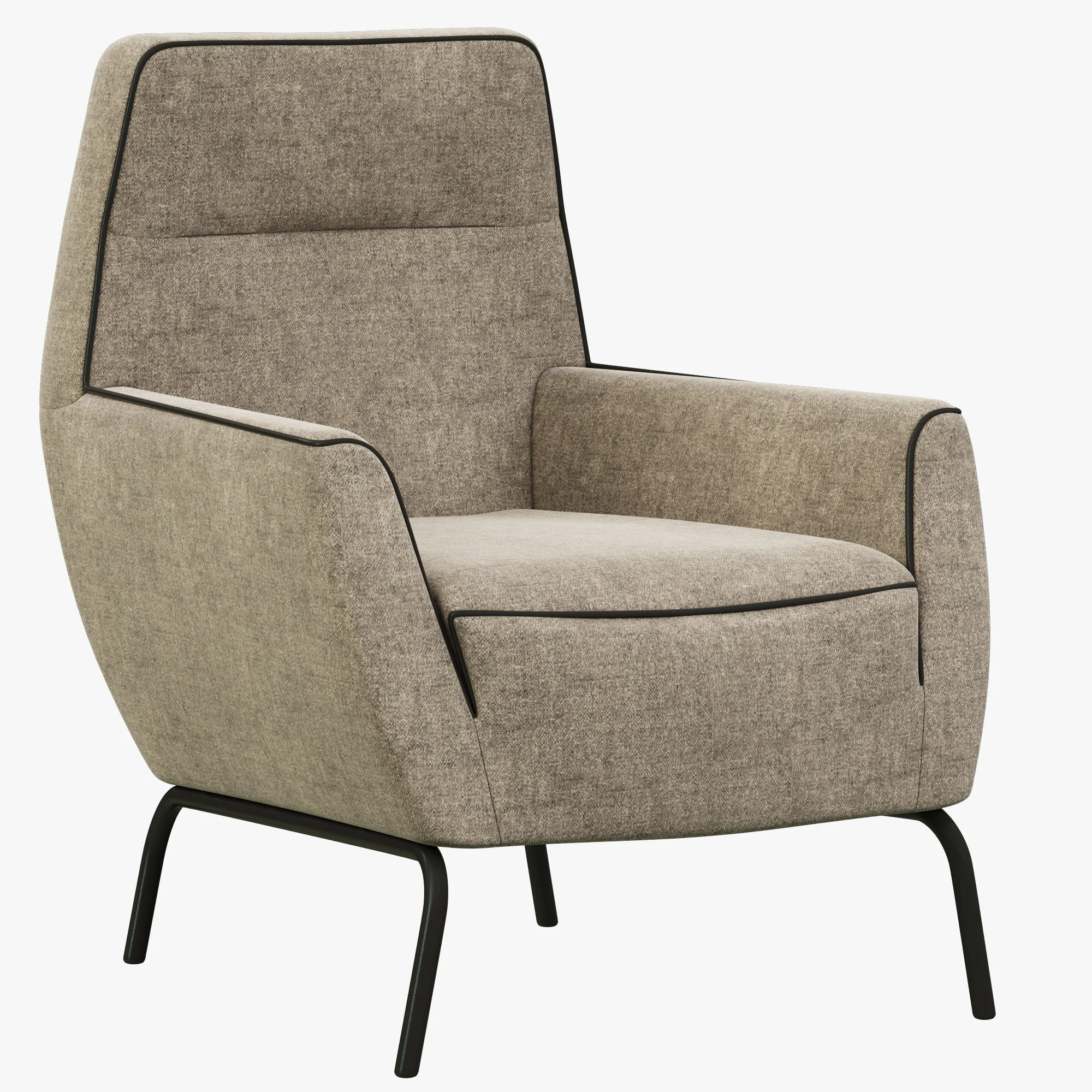Ditre Italia Vela Chair — 3D model preview 1