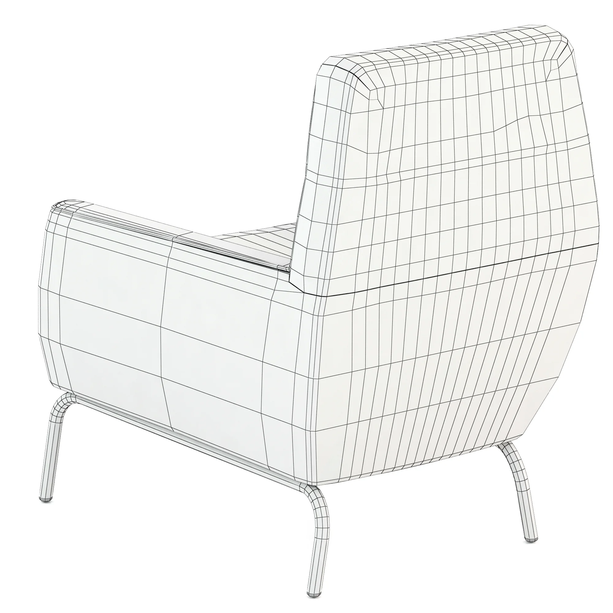 Ditre Italia Vela Chair — 3D model preview 7