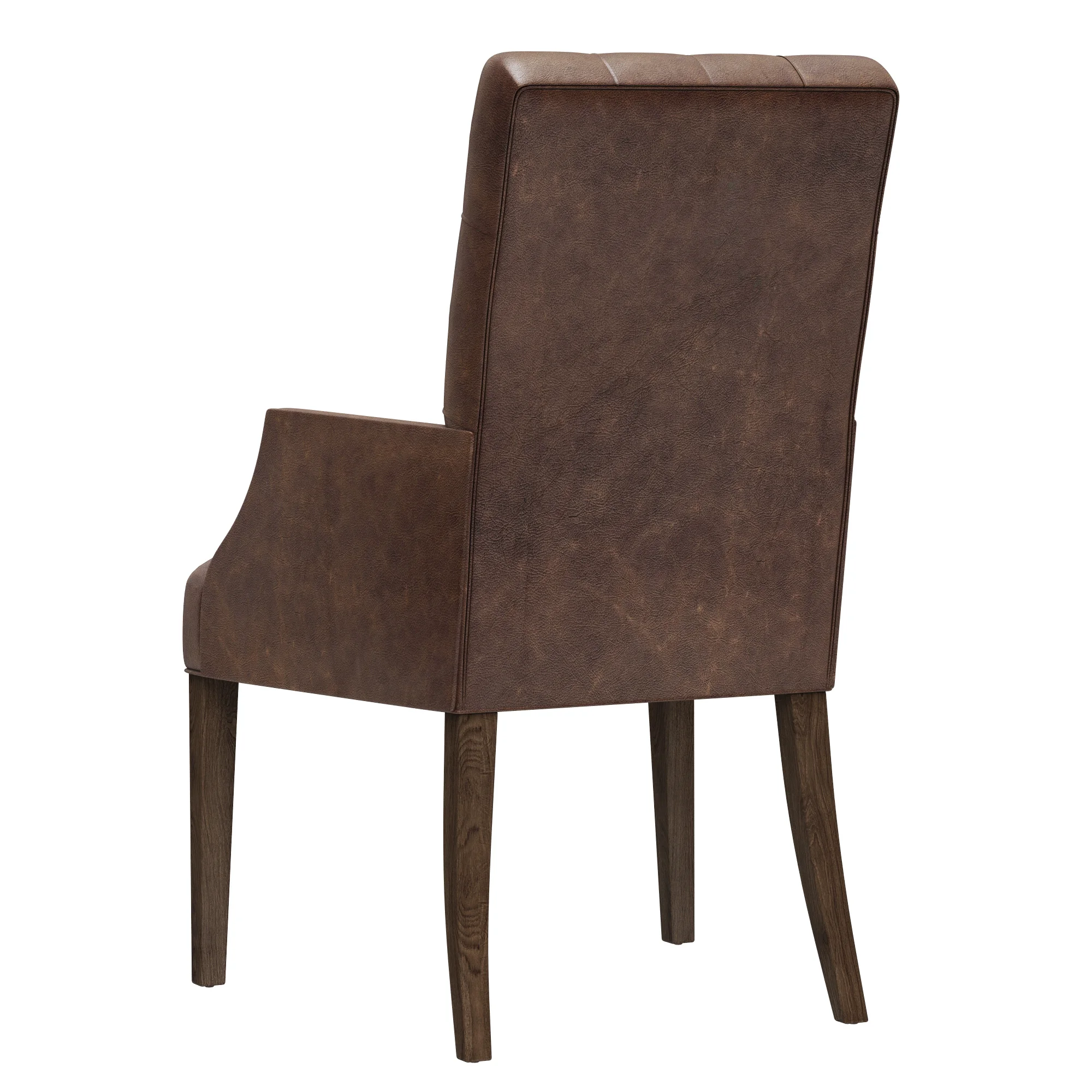 Restoration Hardware Bennett Parsons Leather Armchair — 3D model preview 5