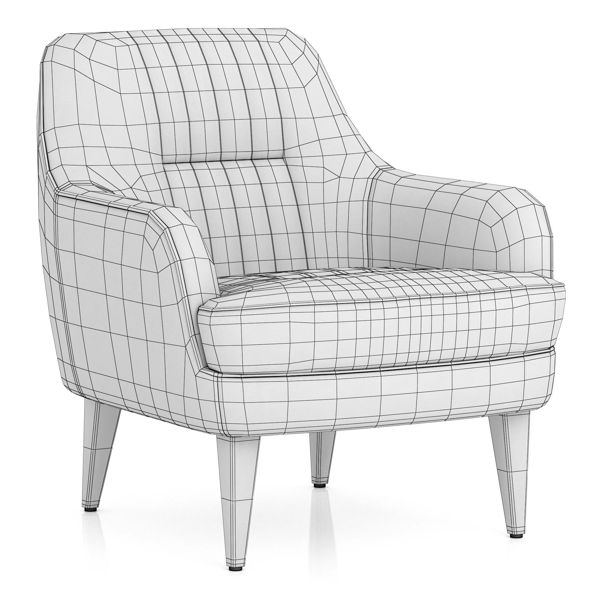 Roche Bobois Caravel — 3D model preview 7