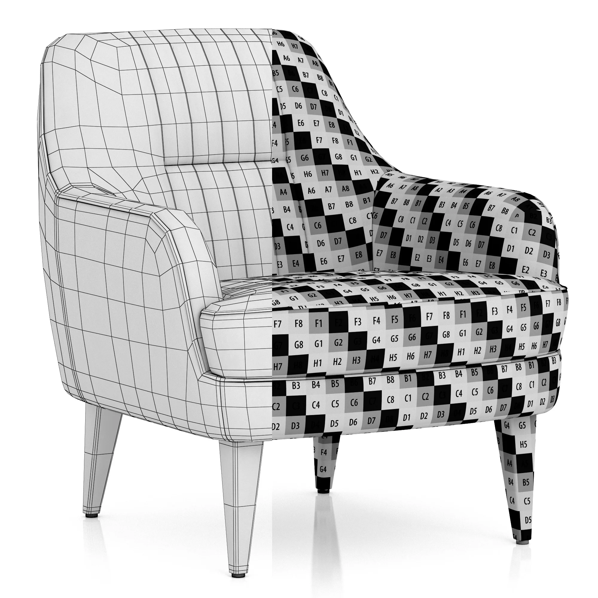 Roche Bobois Caravel — 3D model preview 8