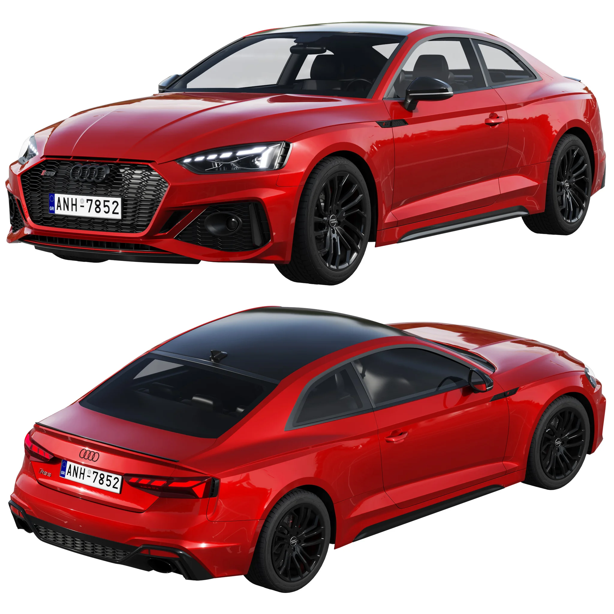 Audi RS5 Coupe, 3D model preview 7