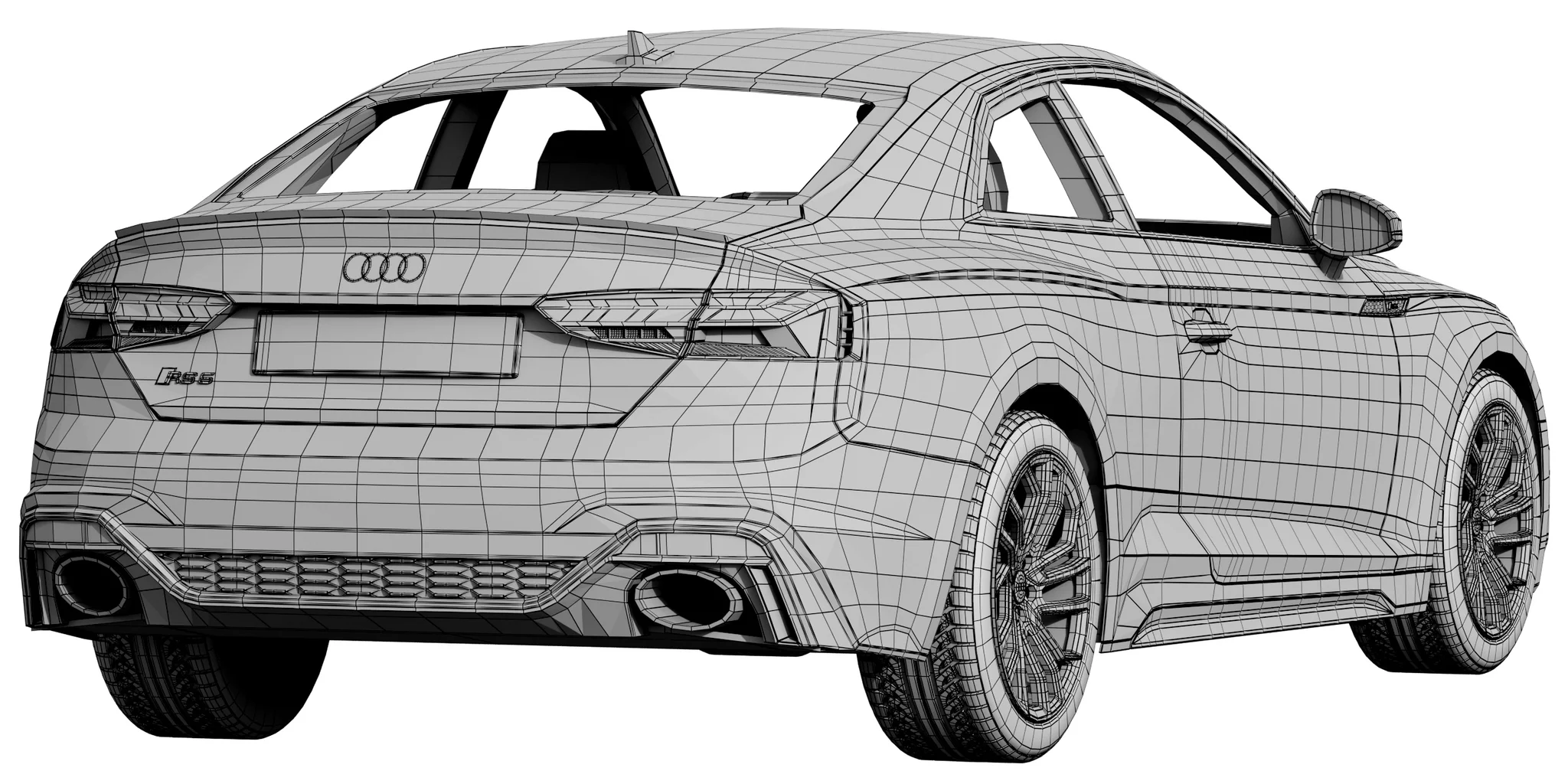 Audi RS5 Coupe, 3D model preview 8