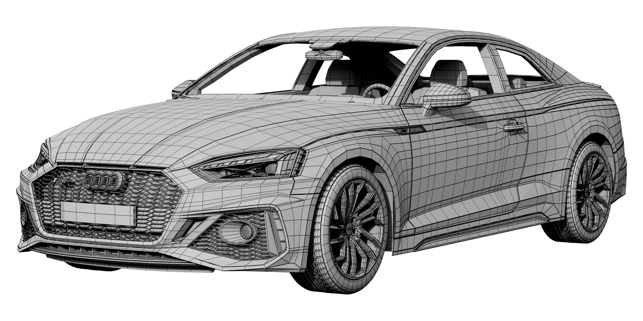 Audi RS5 Coupe, 3D model preview 12