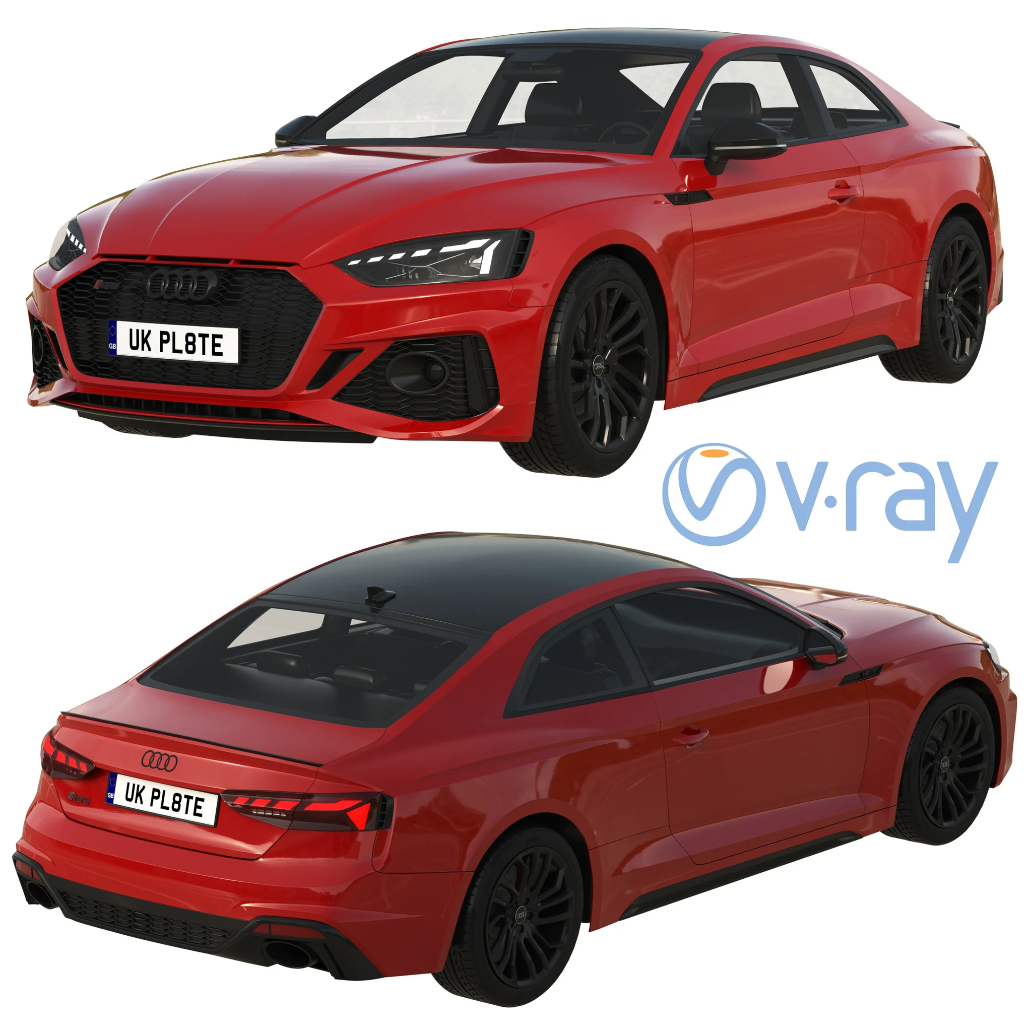 Audi RS5 Coupe, 3D model preview 14