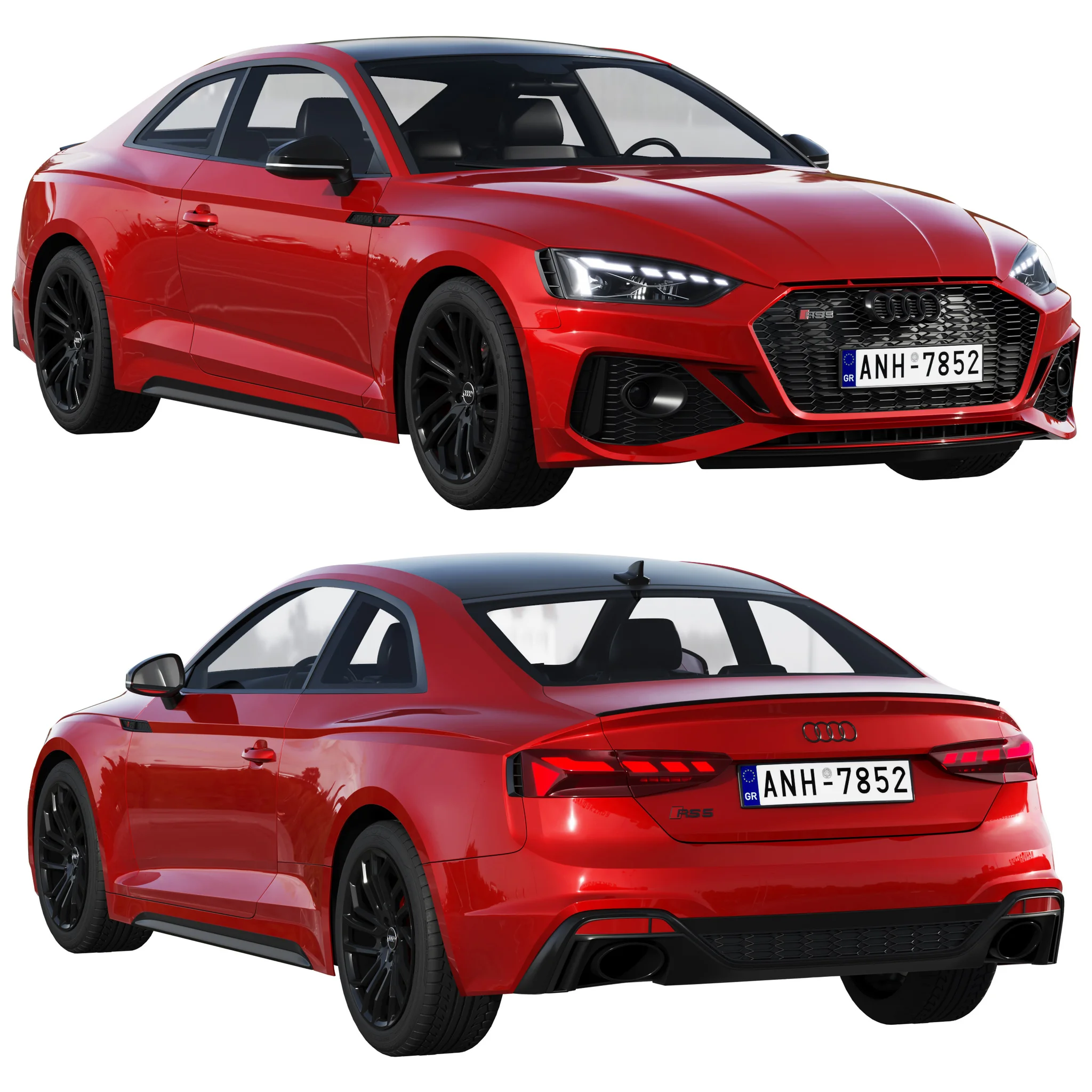 Audi RS5 Coupe, 3D model preview 16