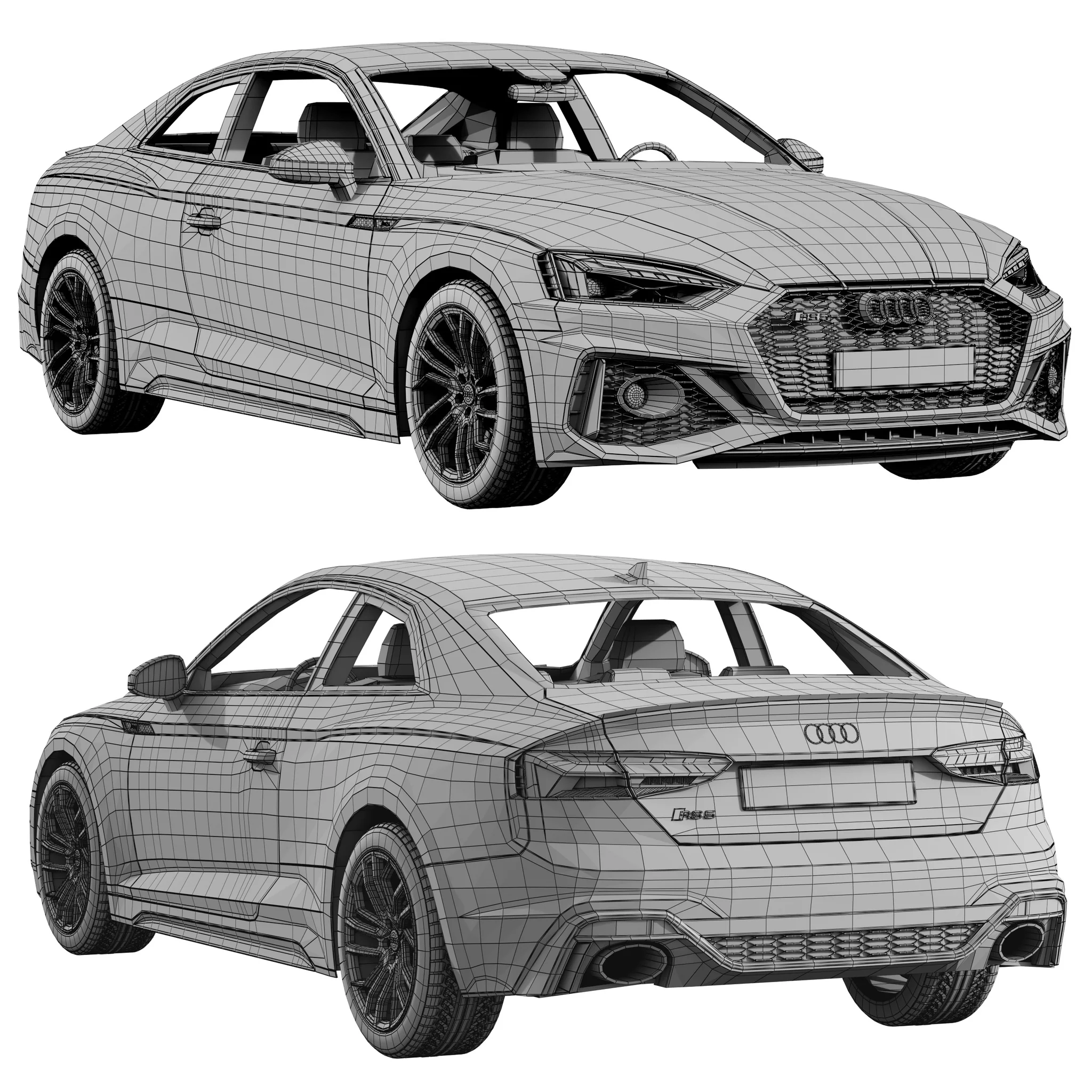 Audi RS5 Coupe, 3D model preview 18