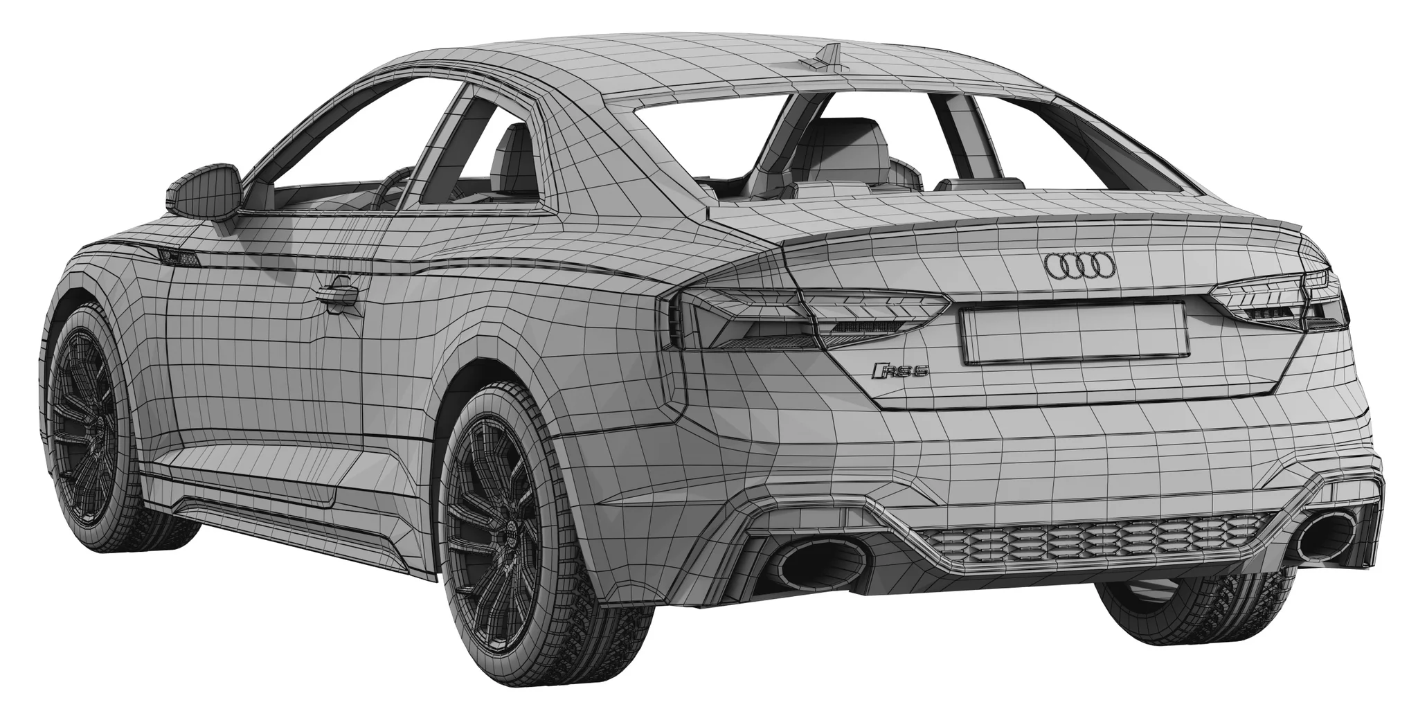 Audi RS5 Coupe, 3D model preview 22