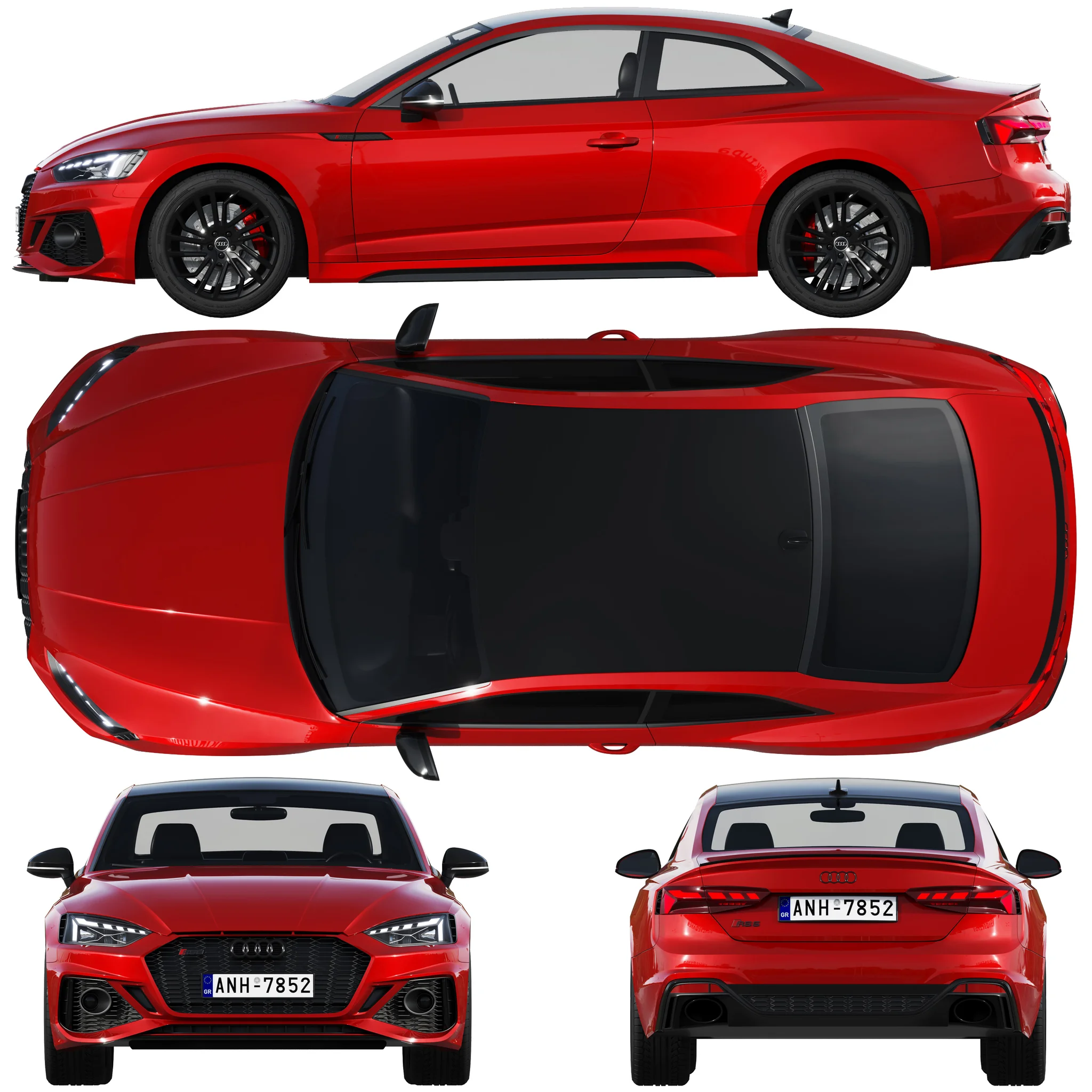 Audi RS5 Coupe, 3D model preview 27