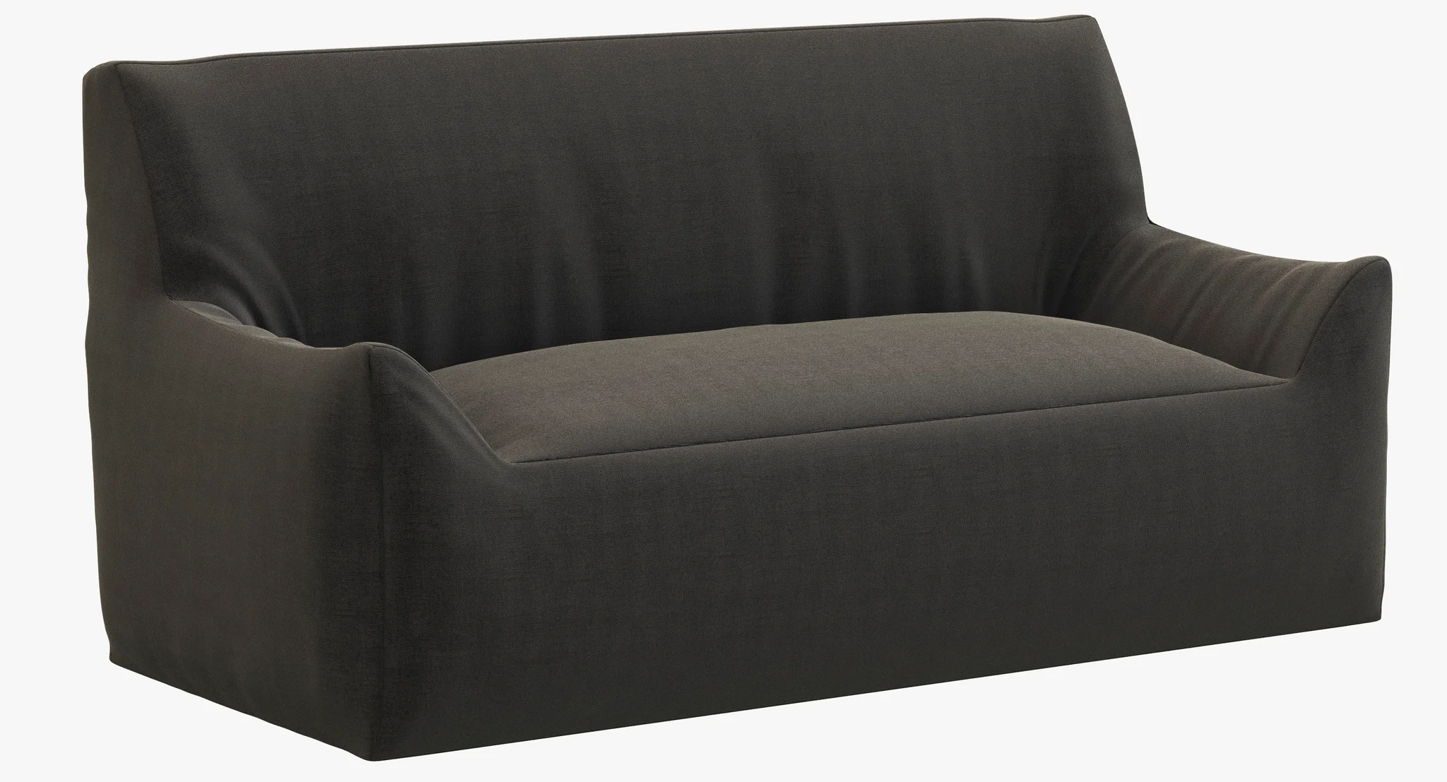 RH Teen Berlin Lounge Canvas Sofa — 3D model preview 1