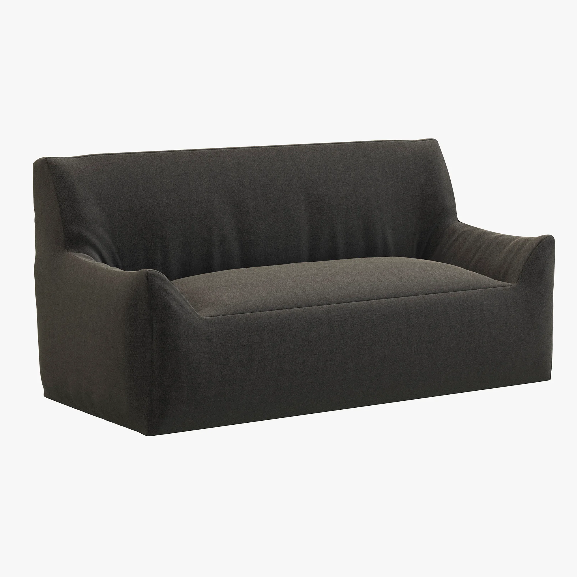 RH Teen Berlin Lounge Canvas Sofa — 3D model preview 2