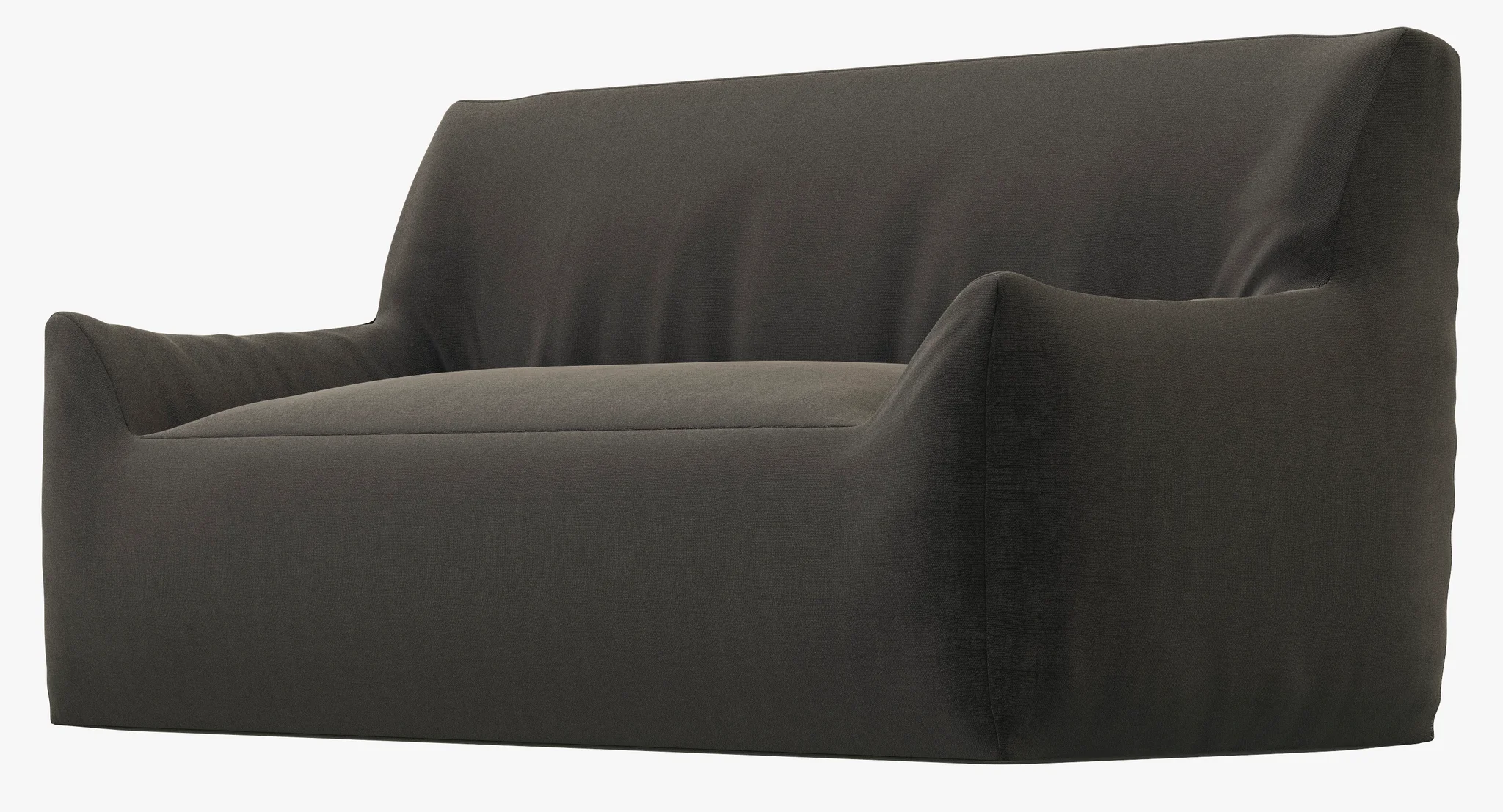 RH Teen Berlin Lounge Canvas Sofa — 3D model preview 6