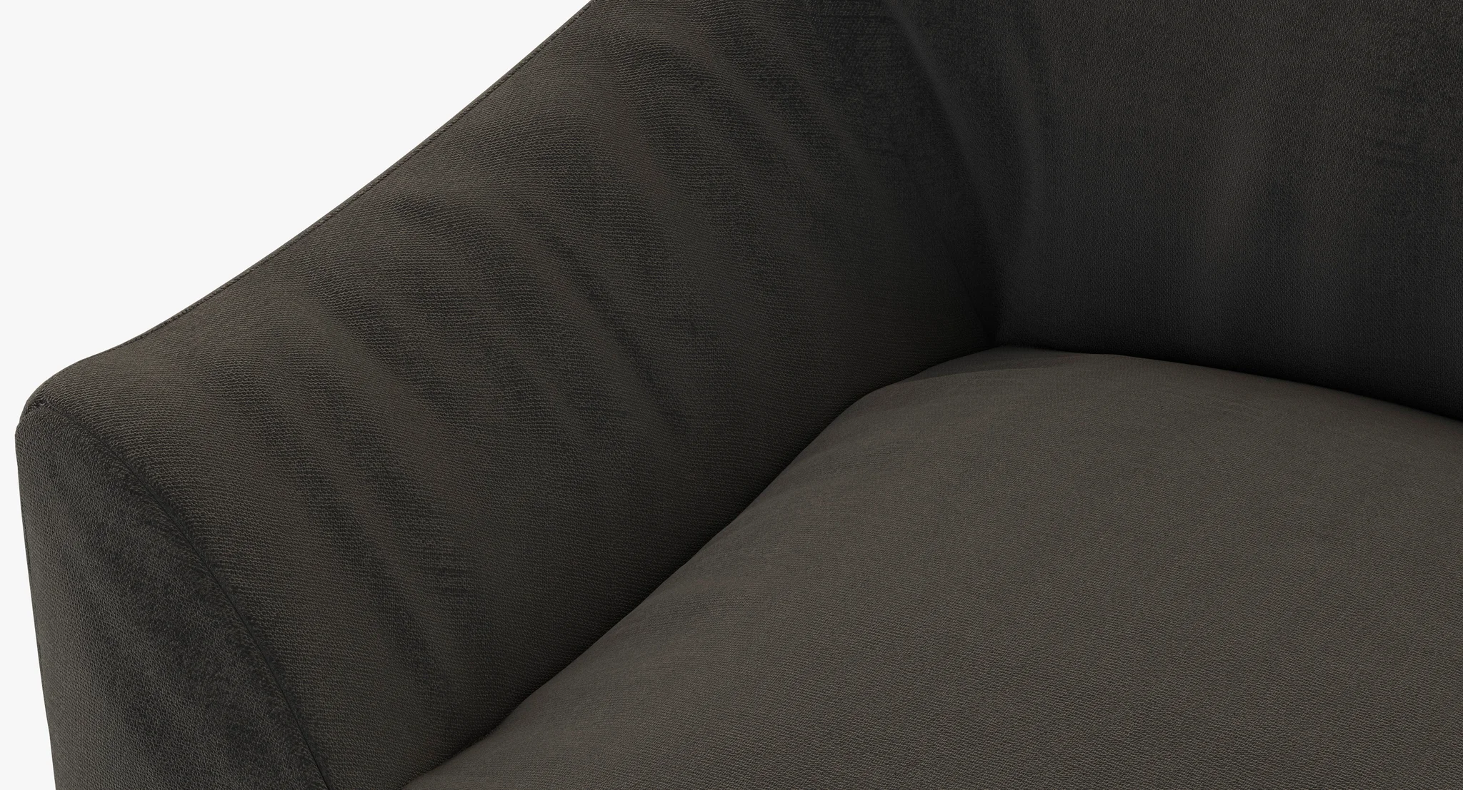 RH Teen Berlin Lounge Canvas Sofa — 3D model preview 7