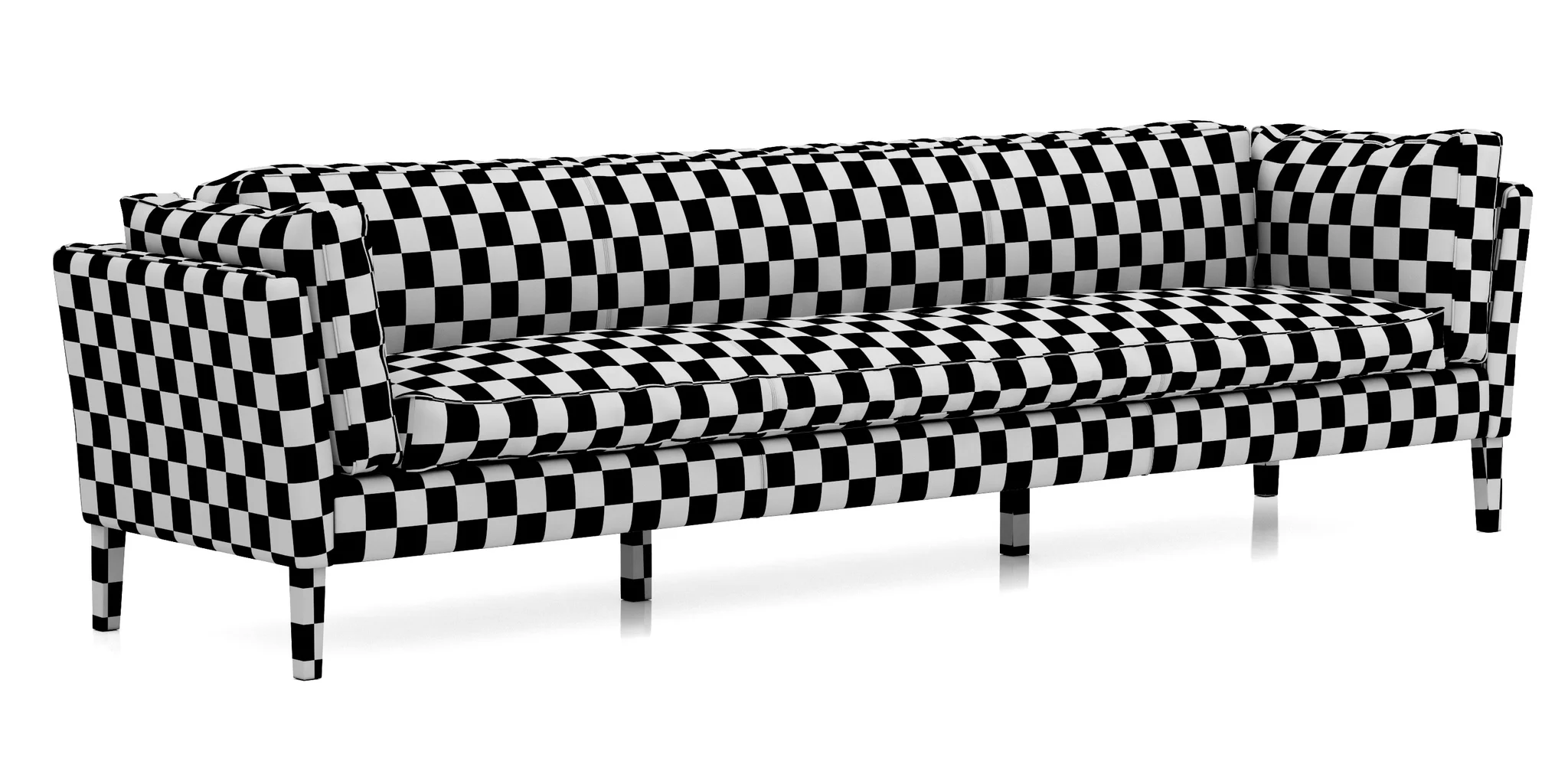 Restoration Hardware Sorensen Leather Sofa, 3D model preview 10