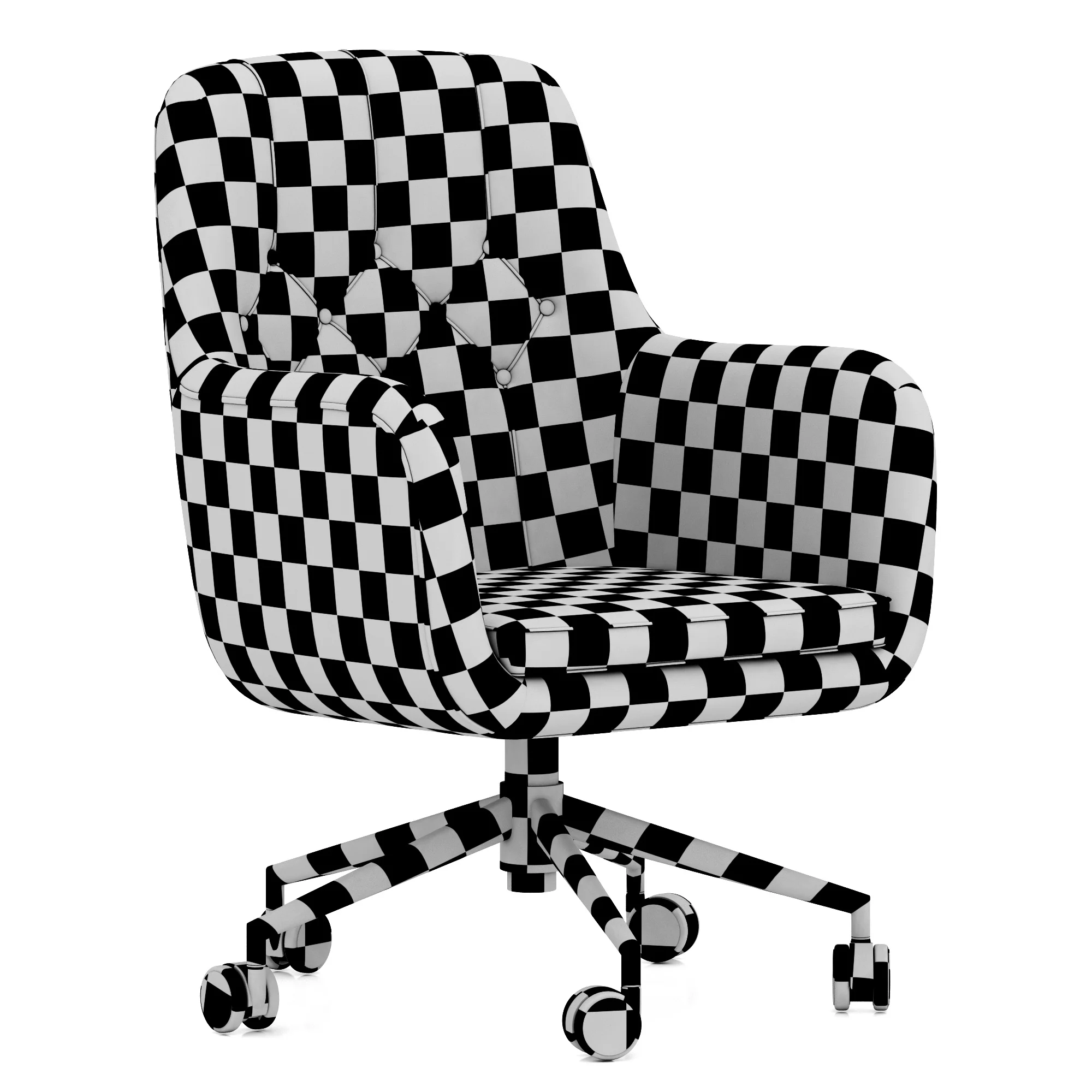 Vanguard Concept BRISTOL OFFICE ARMCHAIR — 3D model preview 8