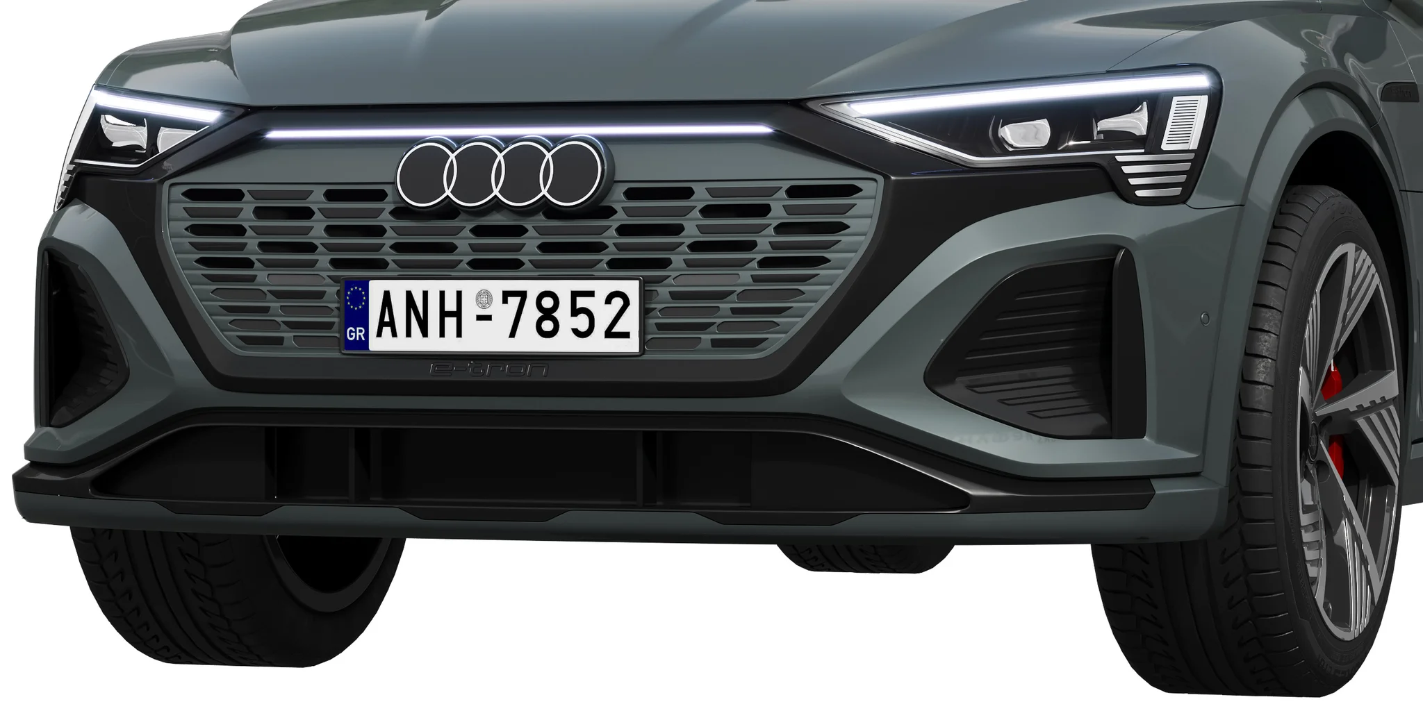 Audi Q8 E Tron Quattro, 3D model preview 2