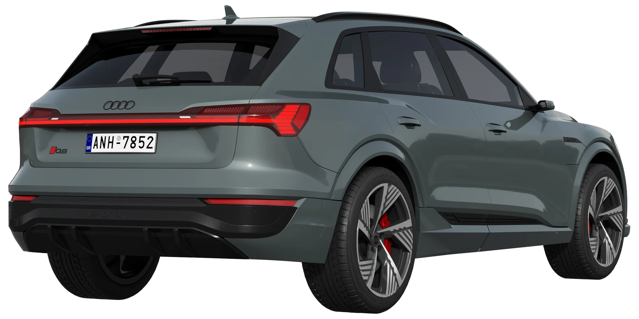 Audi Q8 E Tron Quattro, 3D model preview 6
