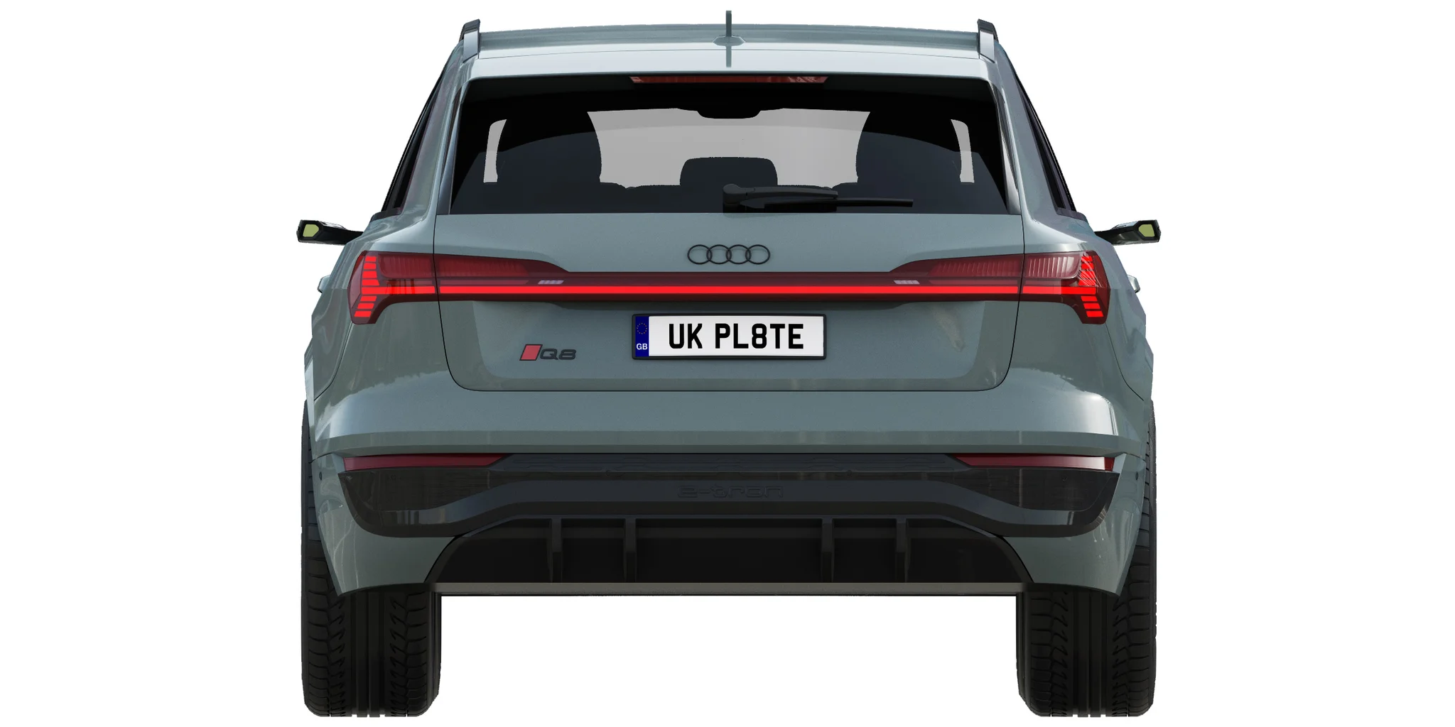 Audi Q8 E Tron Quattro, 3D model preview 11