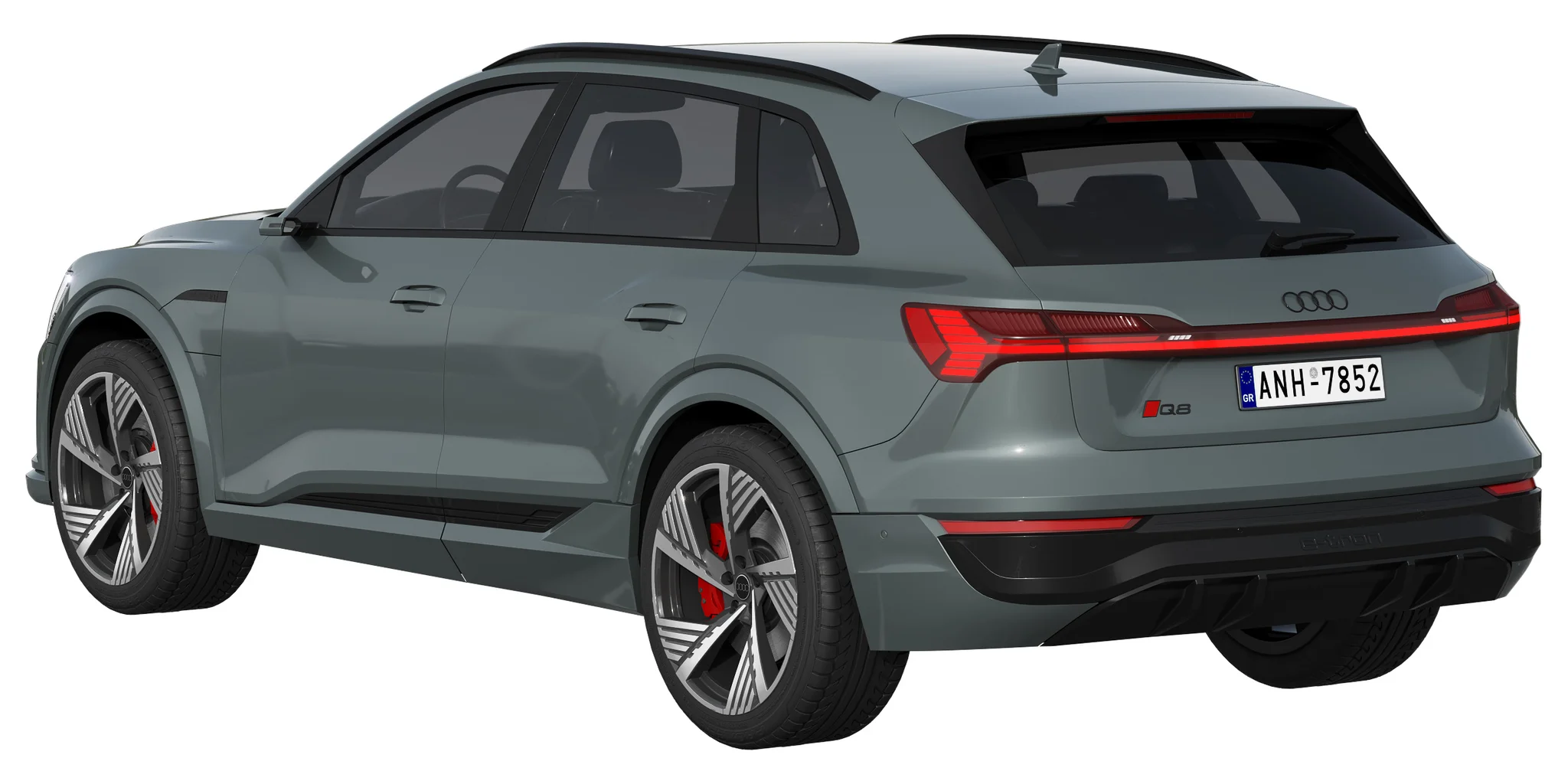 Audi Q8 E Tron Quattro, 3D model preview 22