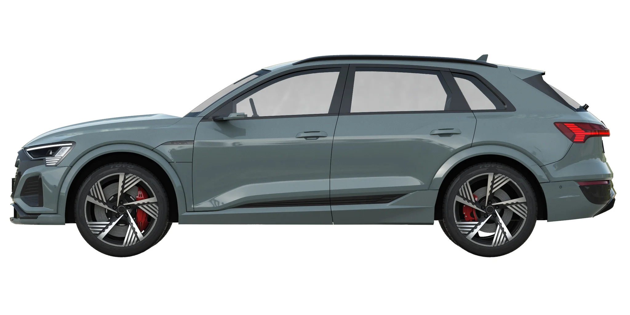 Audi Q8 E Tron Quattro, 3D model preview 29