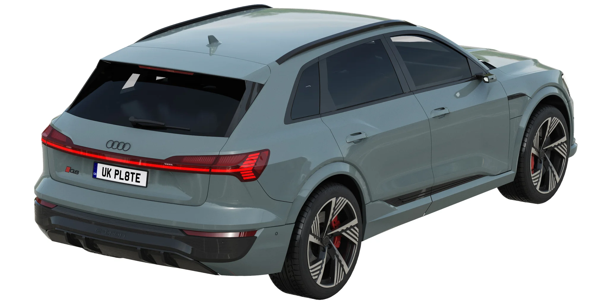 Audi Q8 E Tron Quattro, 3D model preview 37