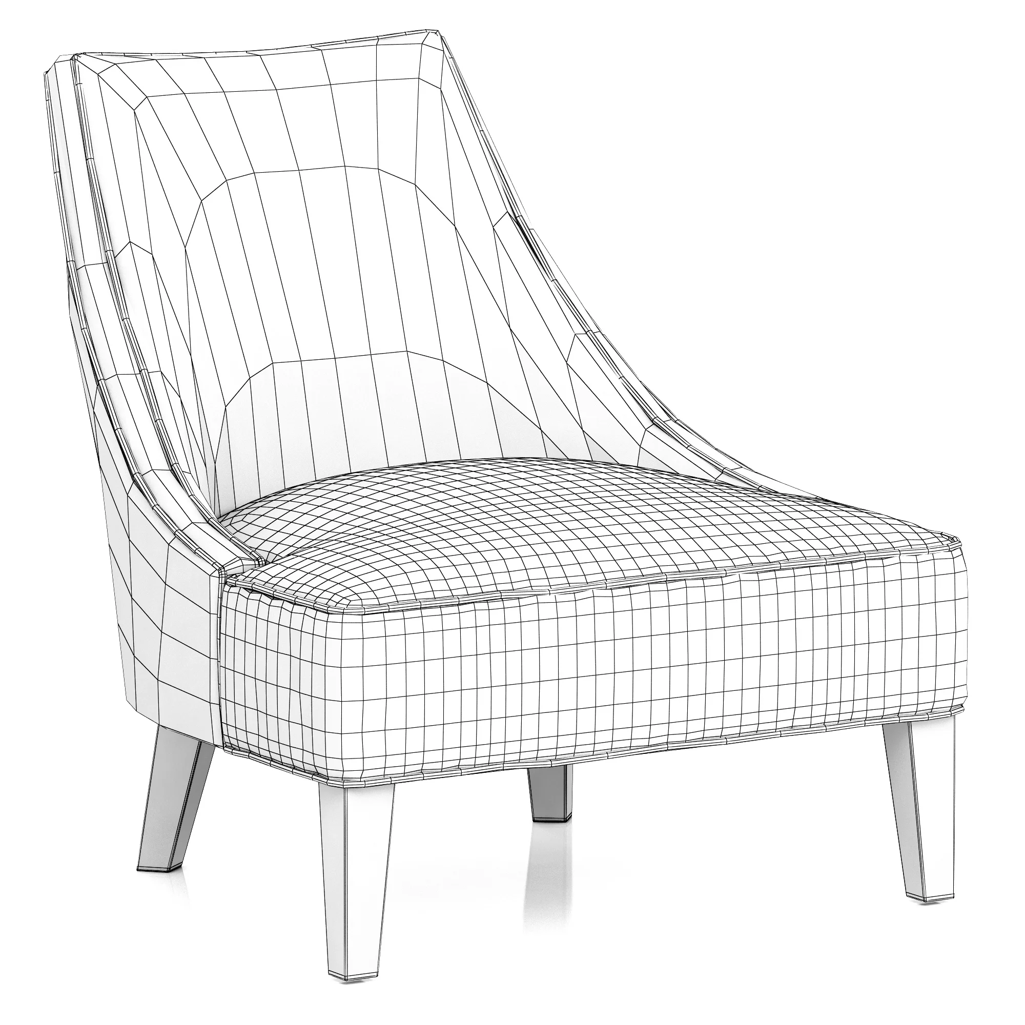 Eichholtz Chair Dulwich — 3D model preview 8