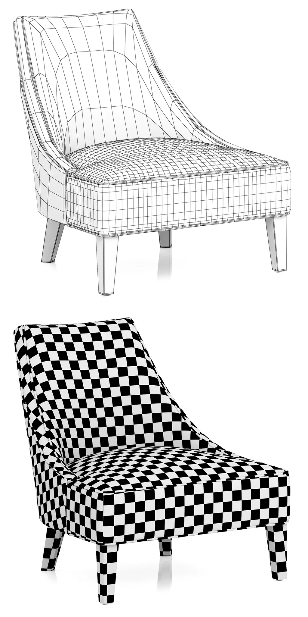 Eichholtz Chair Dulwich — 3D model preview 9