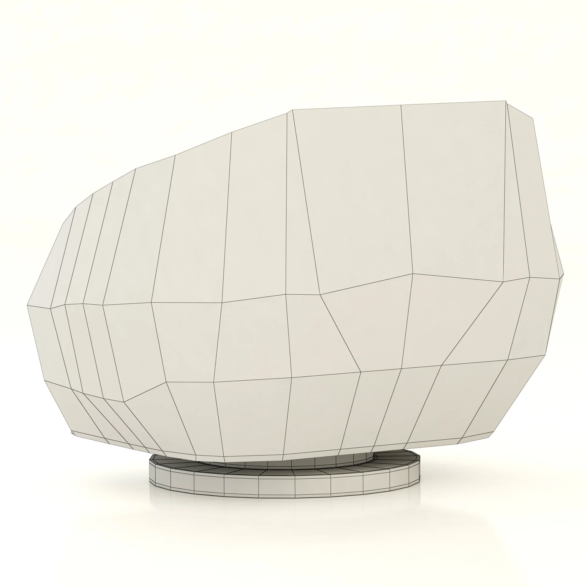 Essential Home Mansfield Armchair — 3D model preview 8