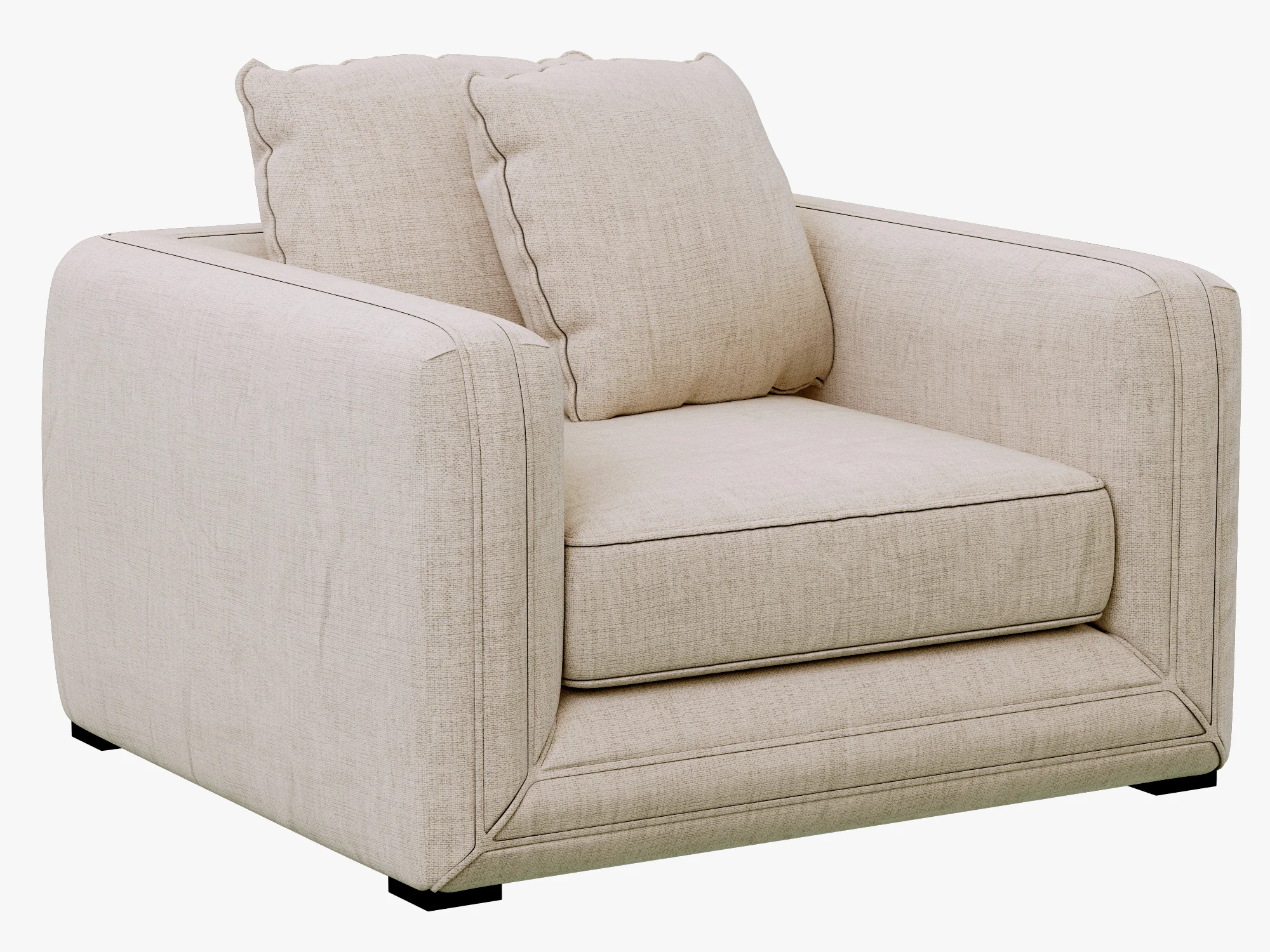 Eichholtz Chair Menorca — 3D model preview 1