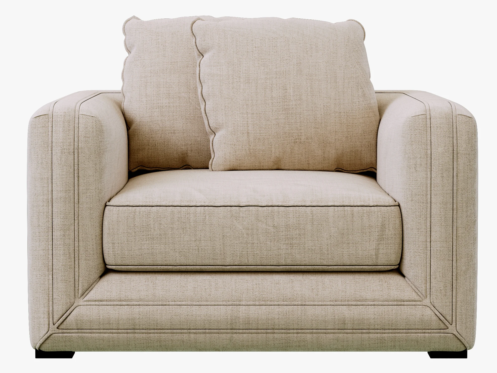 Eichholtz Chair Menorca — 3D model preview 8