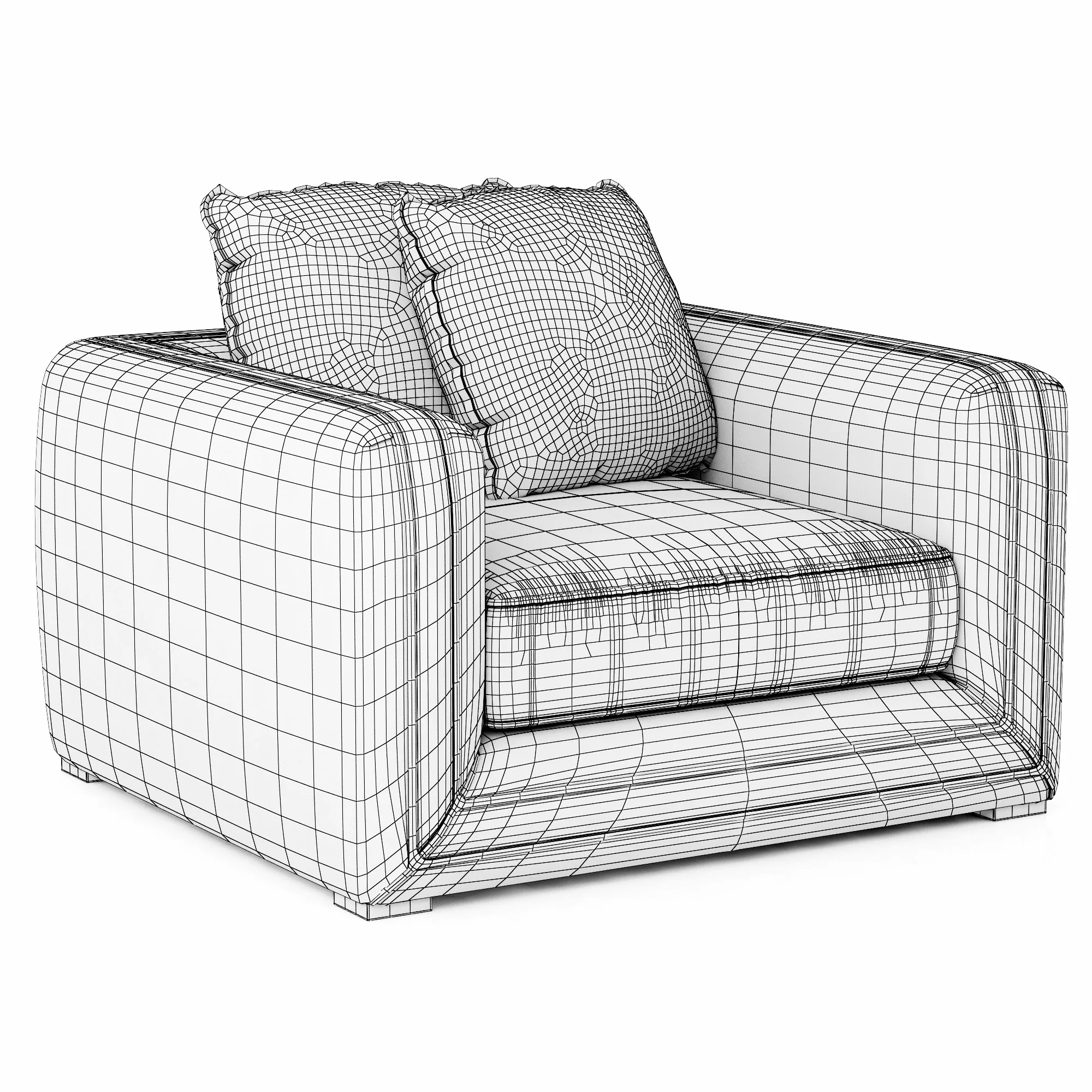 Eichholtz Chair Menorca — 3D model preview 9