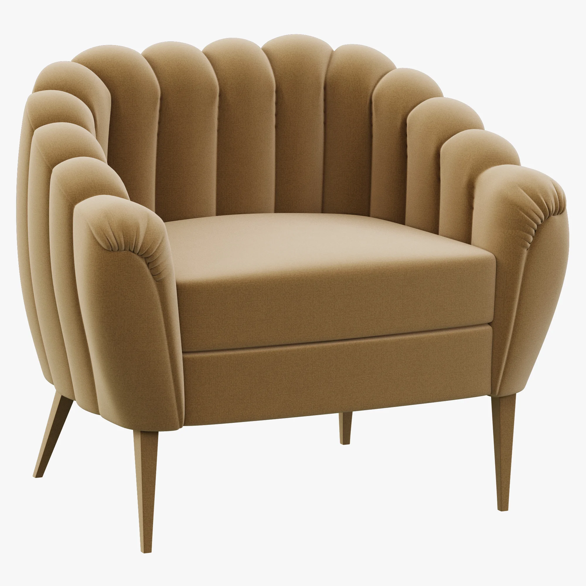 Brabbu Oreas Armchair — 3D model preview 1