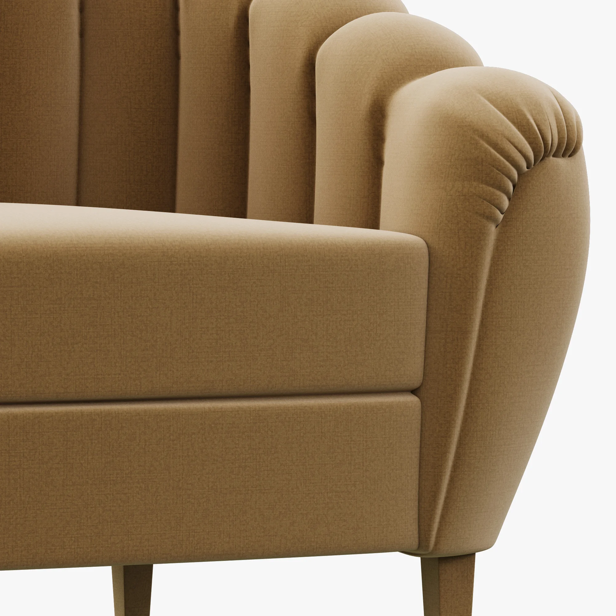 Brabbu Oreas Armchair — 3D model preview 4