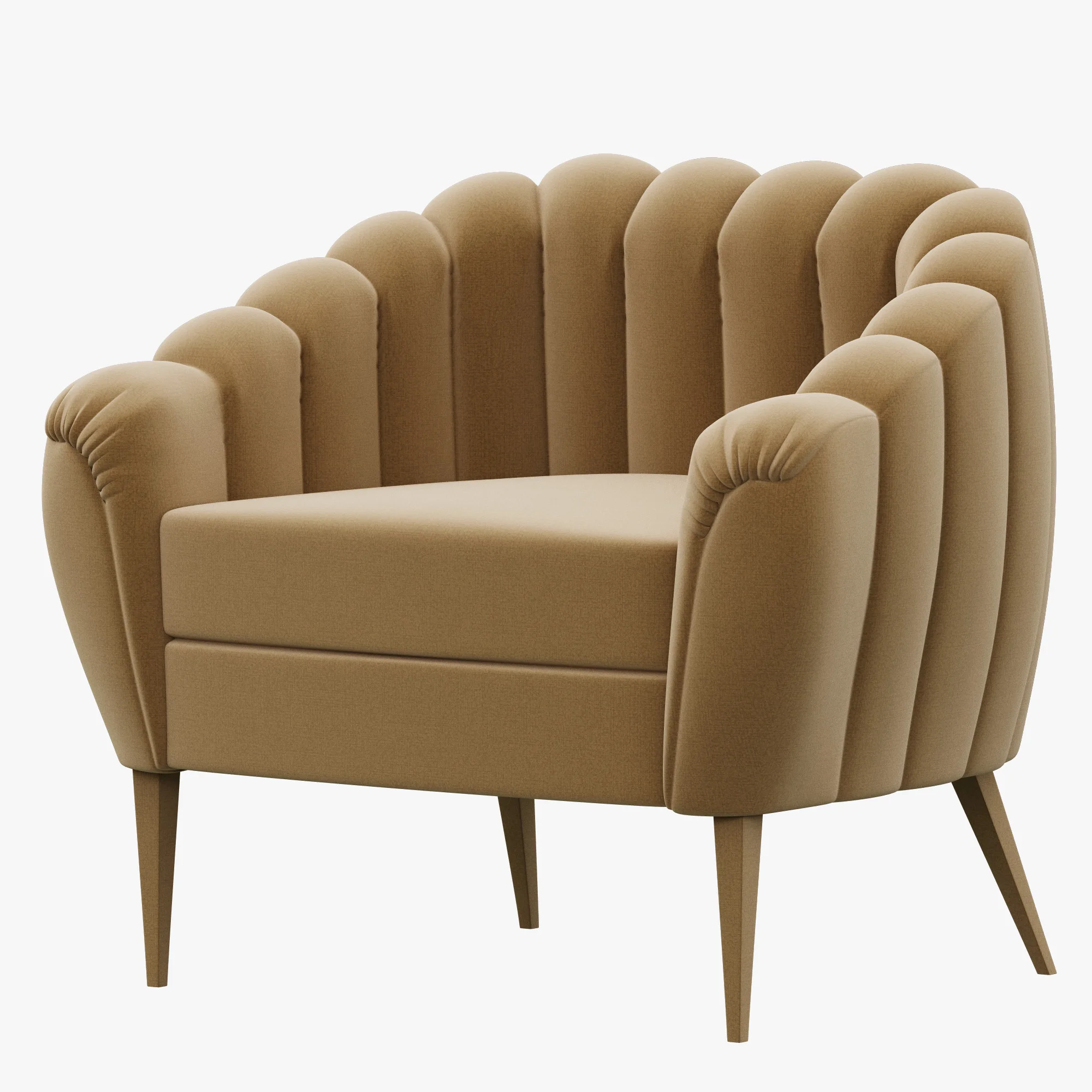 Brabbu Oreas Armchair — 3D model preview 8