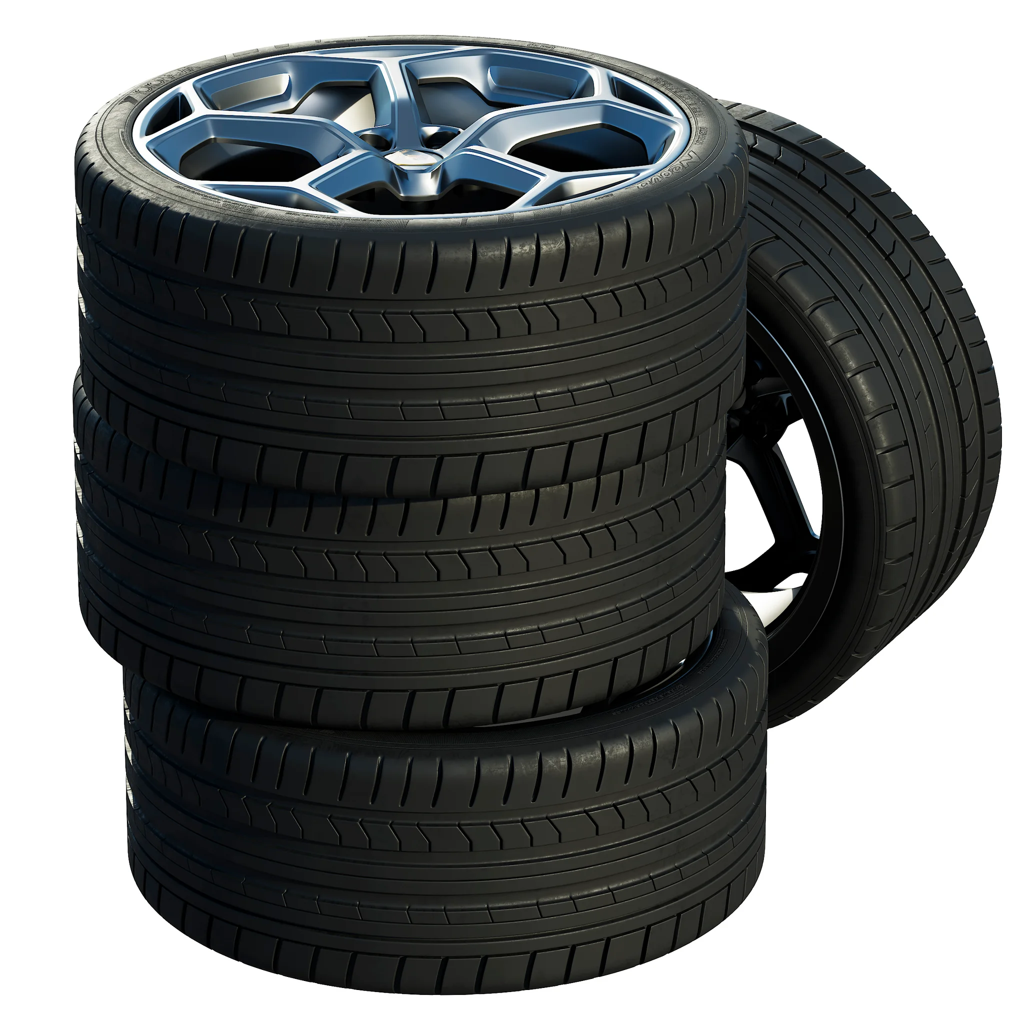Lamborghini Tires, 3D model preview 3