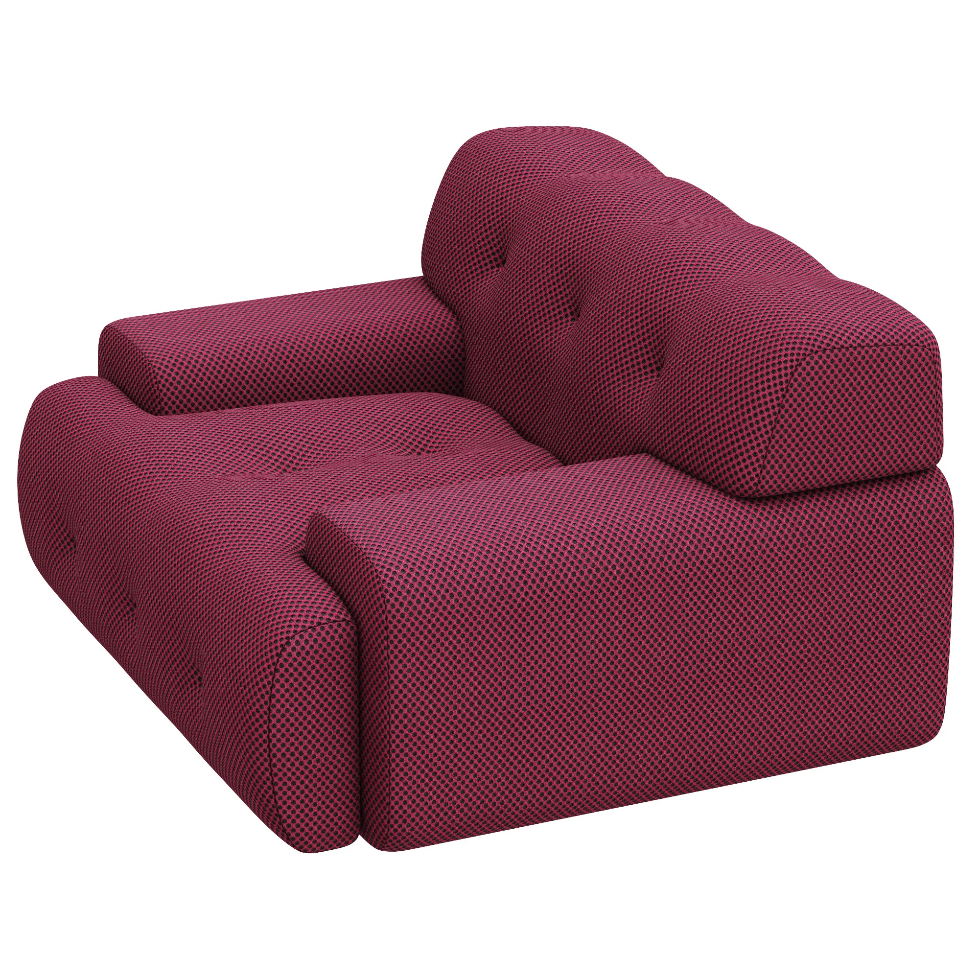 Roche Bobois Blogger Armchair — 3D model preview 3