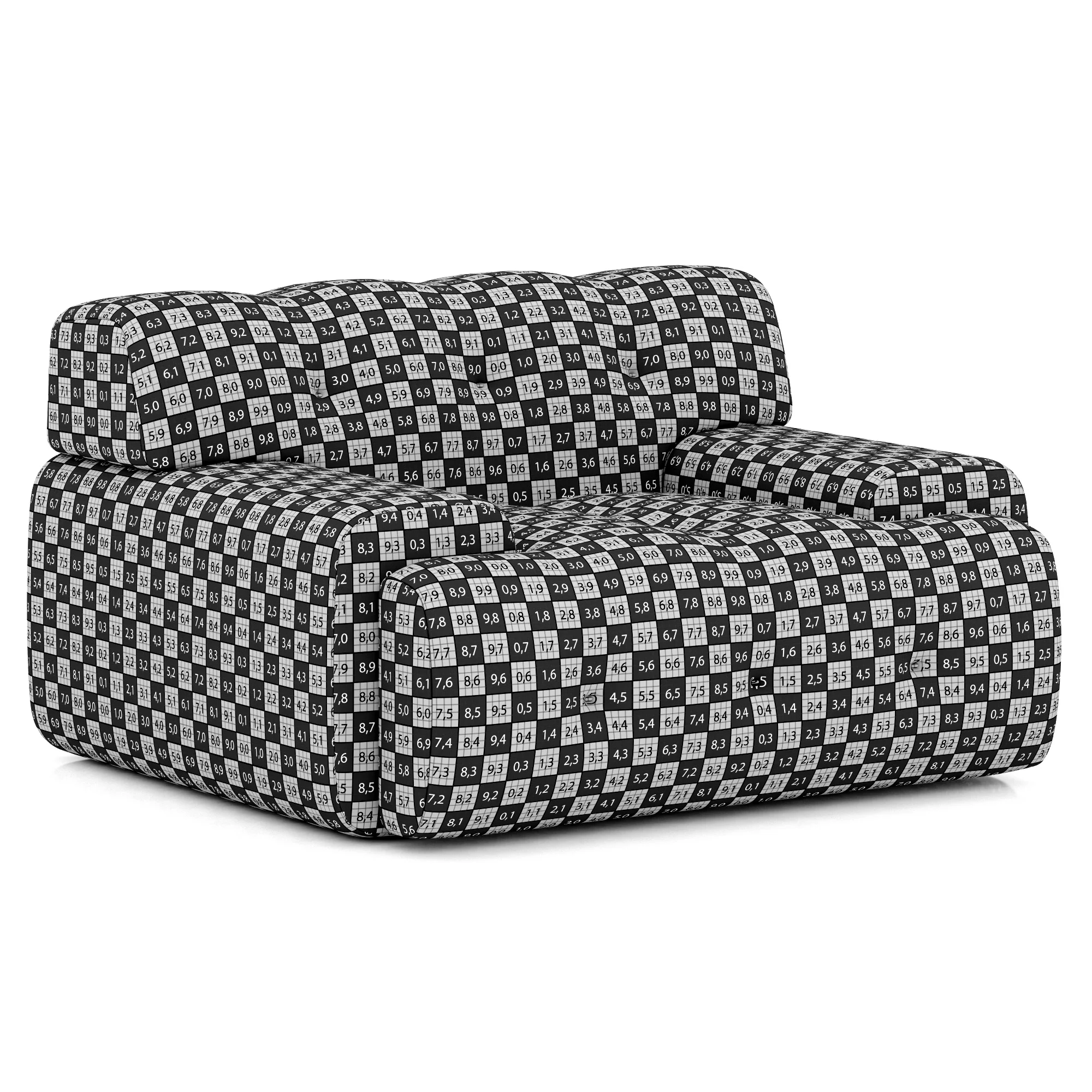 Roche Bobois Blogger Armchair — 3D model preview 10