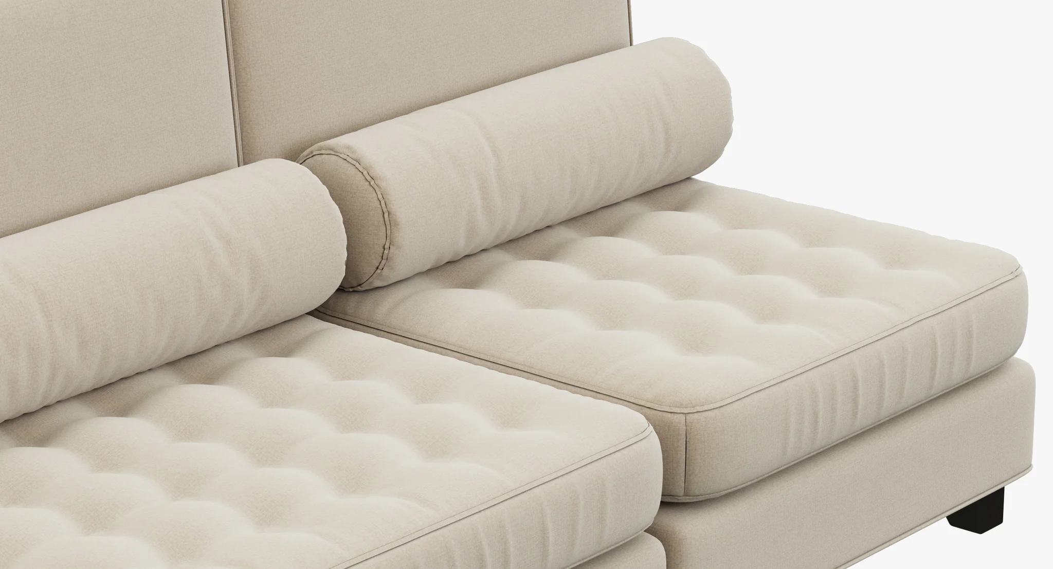 RH Teen Rylin Tufted Lounge Set — 3D model preview 6