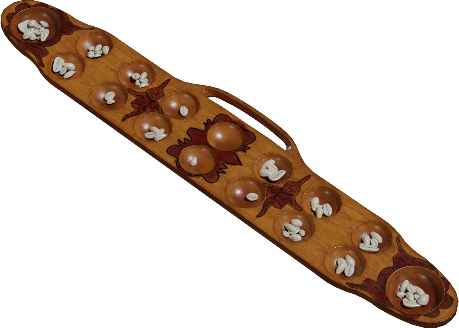Sungka Traditional Filipino Mancala Board Game