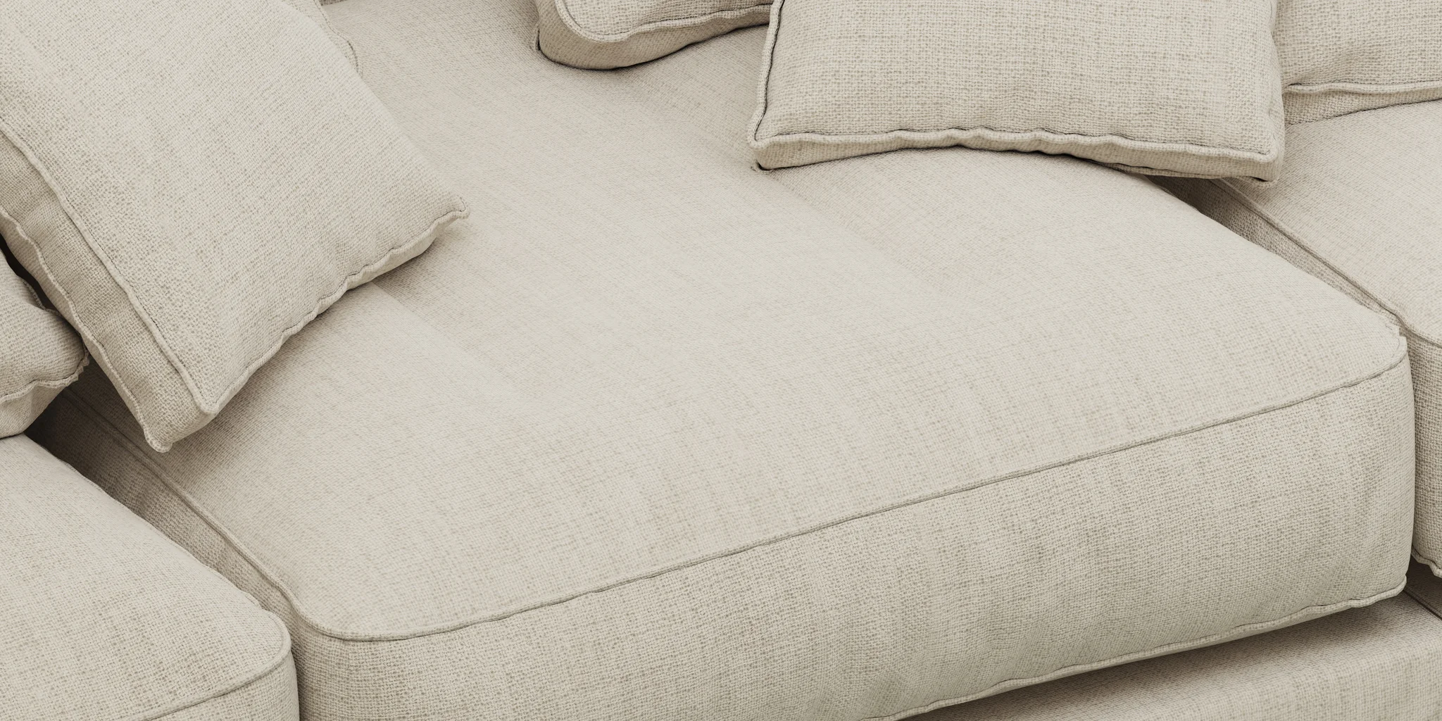 Flexform LUCIEN Sofa — 3D model preview 6