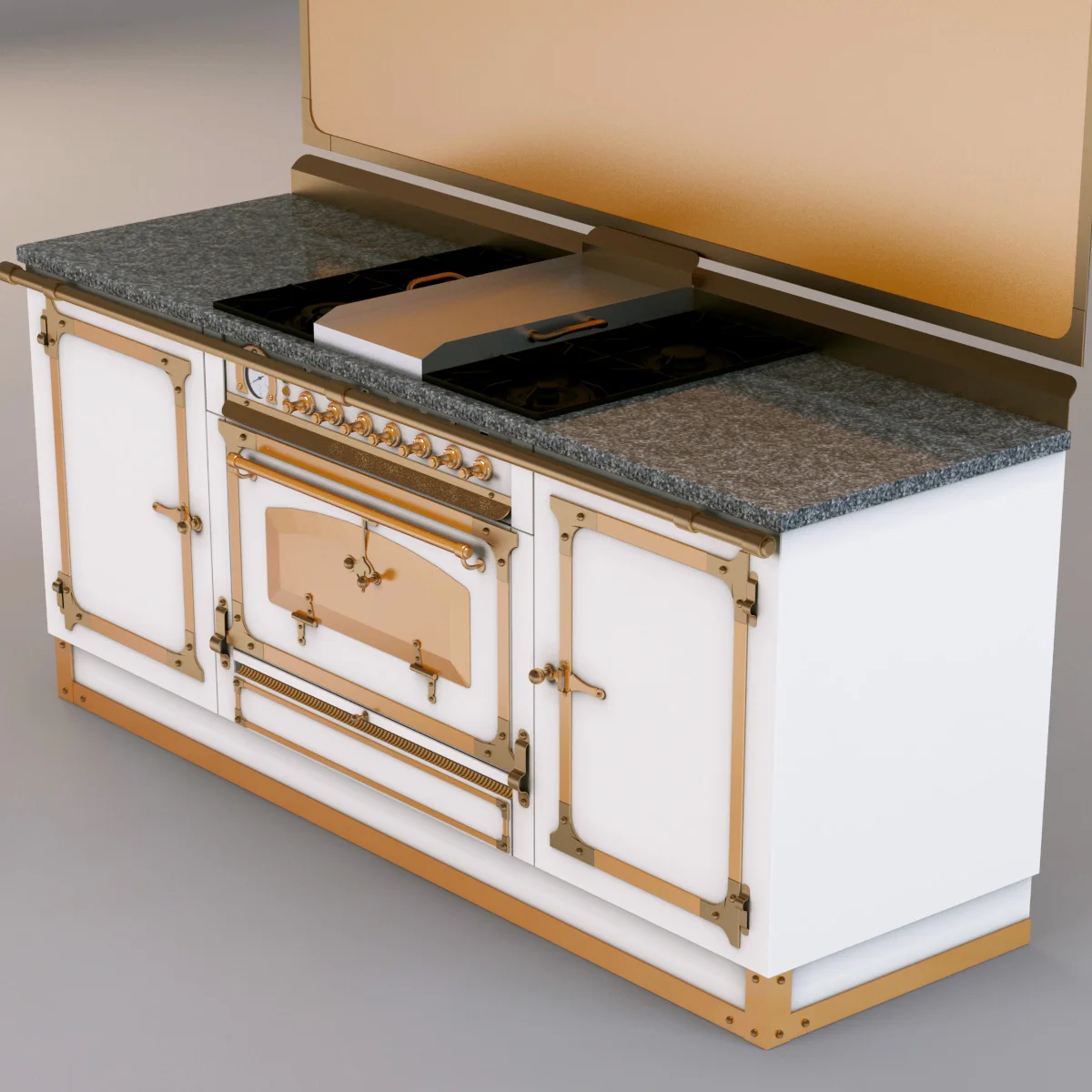 Restart ELG112 Cooking Block 200 Felix Royal — 3D model preview 3