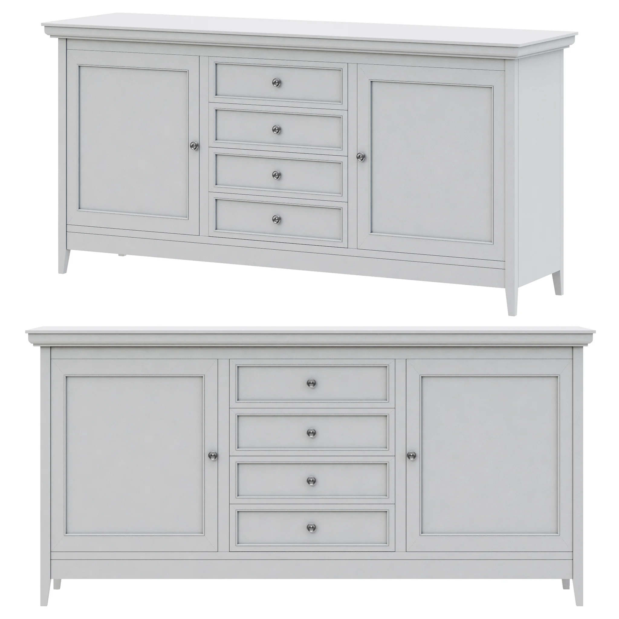 Dantone Home Drawer 4 — 3D model preview 1