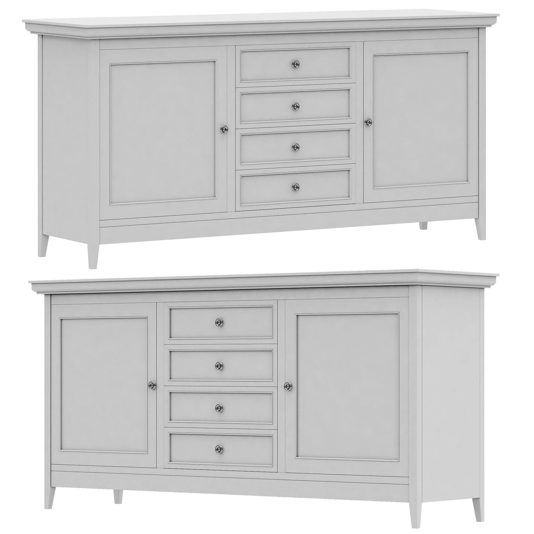 Dantone Home Drawer 4 — 3D model preview 3