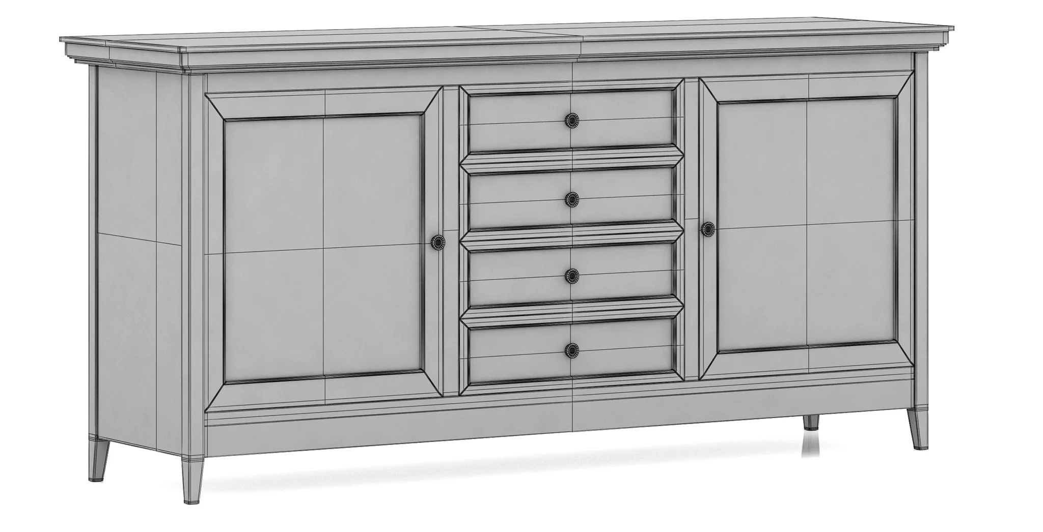 Dantone Home Drawer 4 — 3D model preview 9