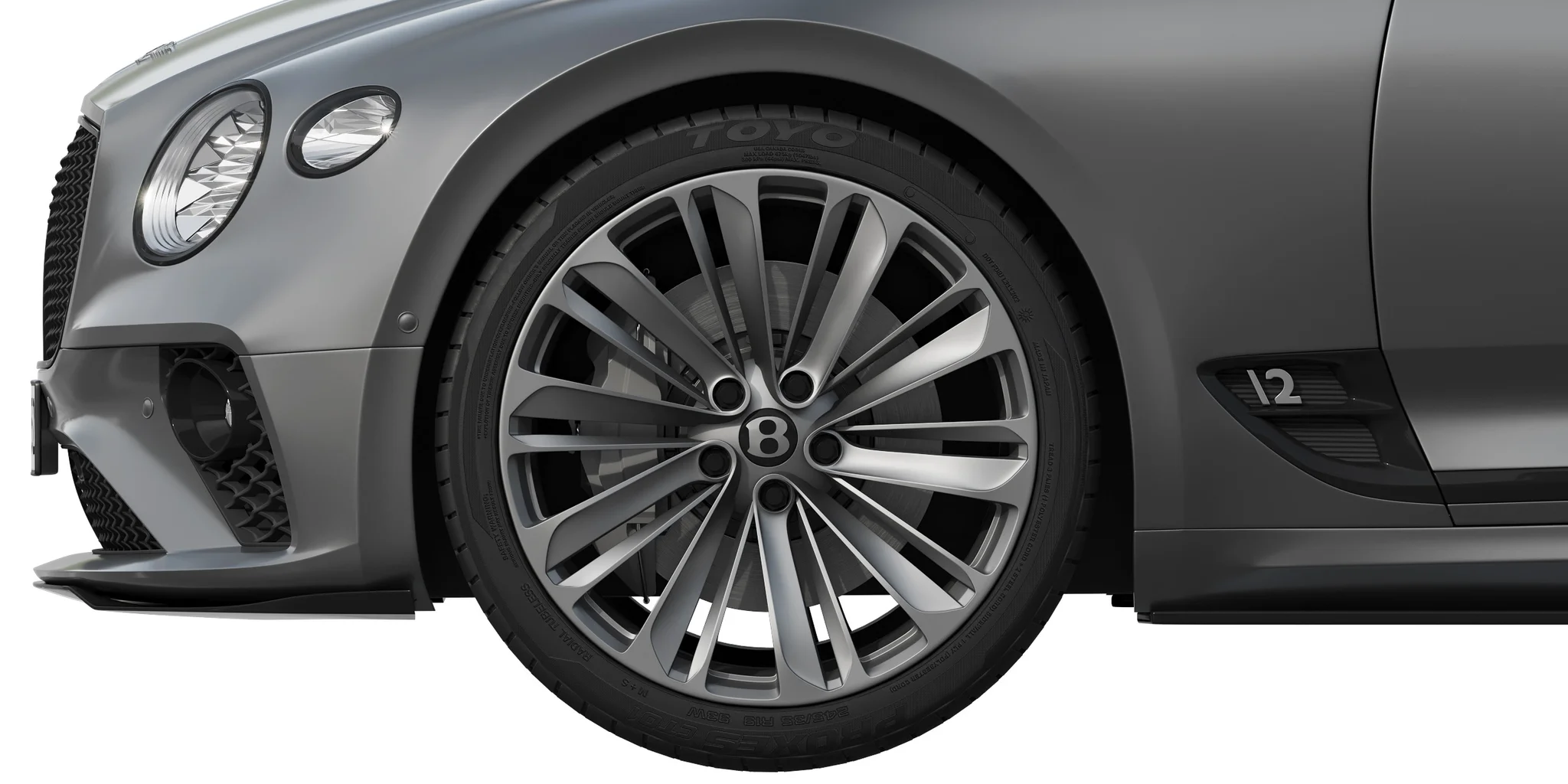 Bentley Continental GT Speed, 3D model preview 1
